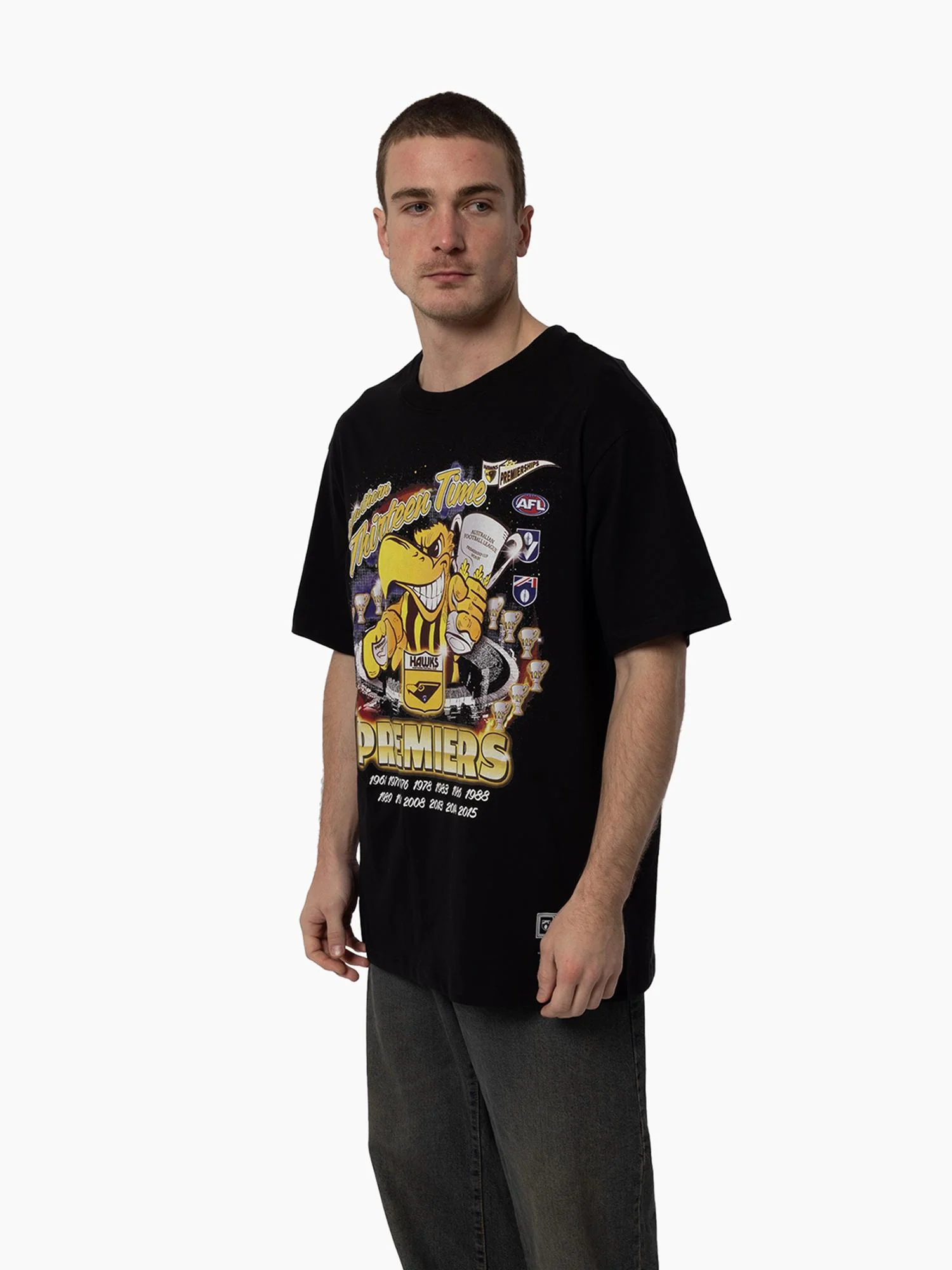 Hawthorn Hawks 13X Premiers Tee - Image 5