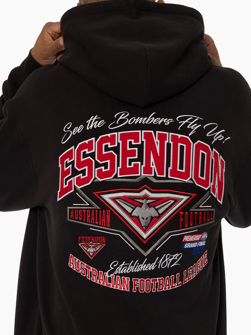 Essendon Bombers 2000 Premiers Hoodie - Image 7