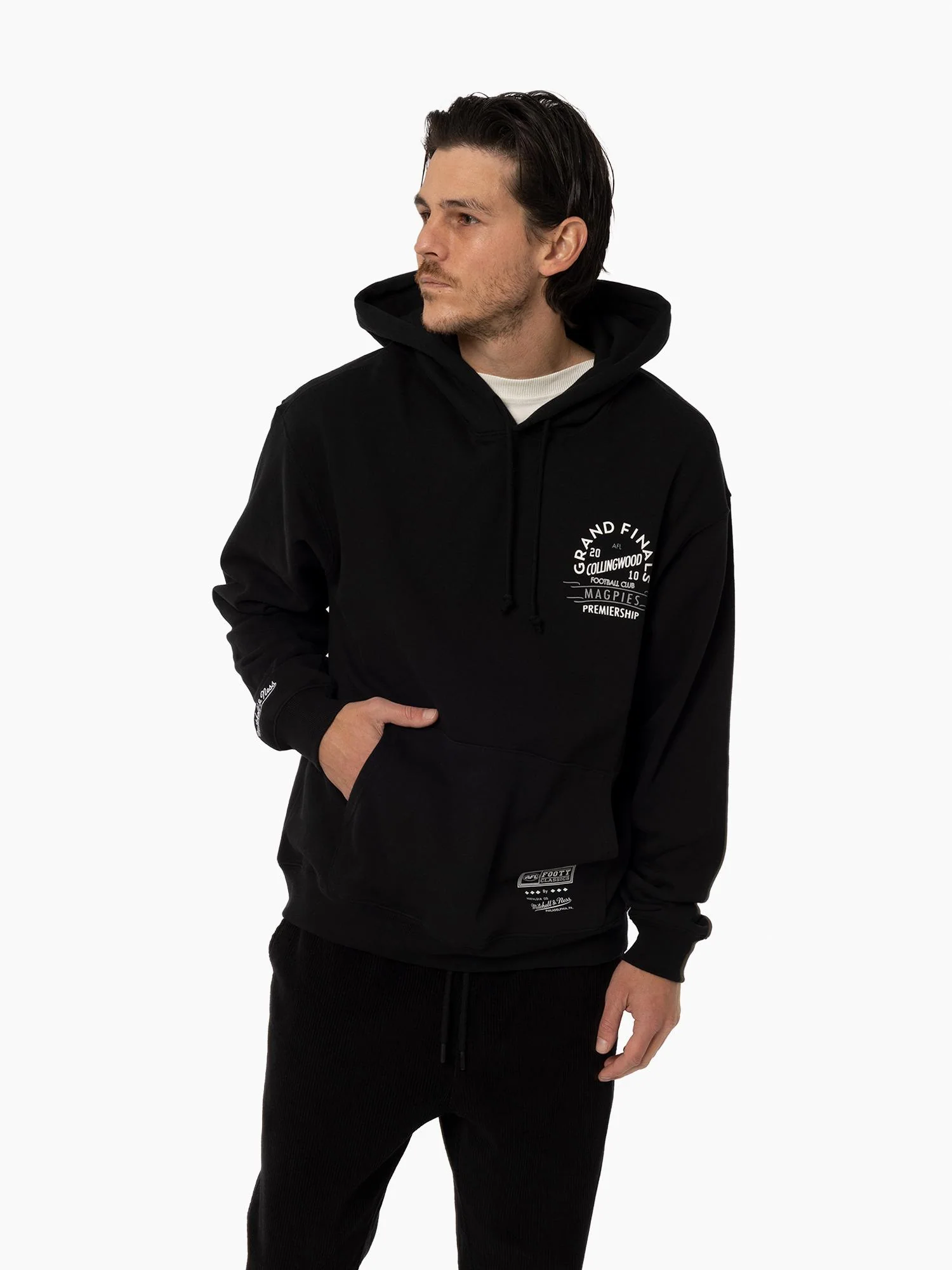 Collingwood Magpies 2010 Premiership Hoodie - Image 4