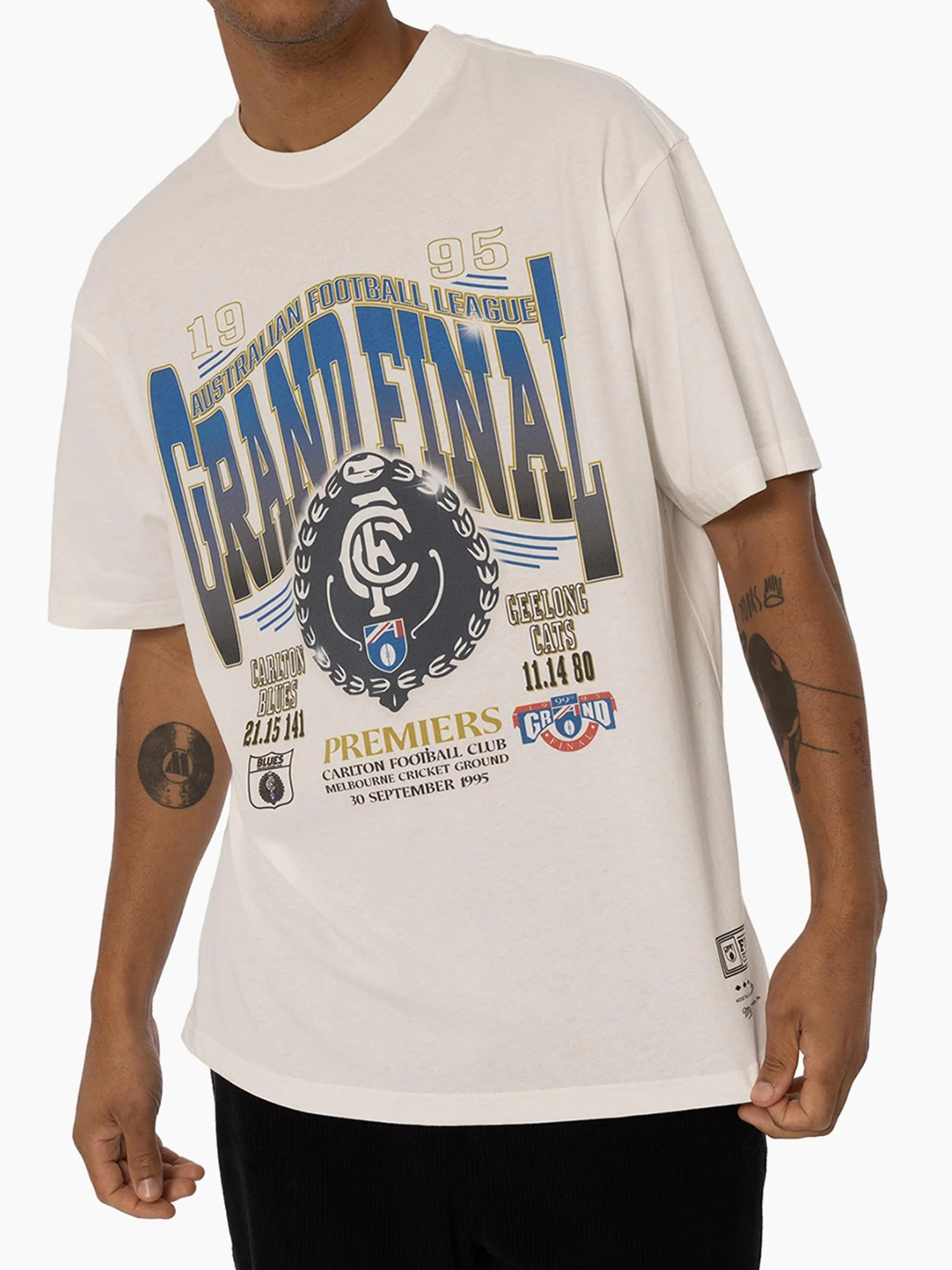 Carlton Blues 1995 Grand Final News Tee - Image 7