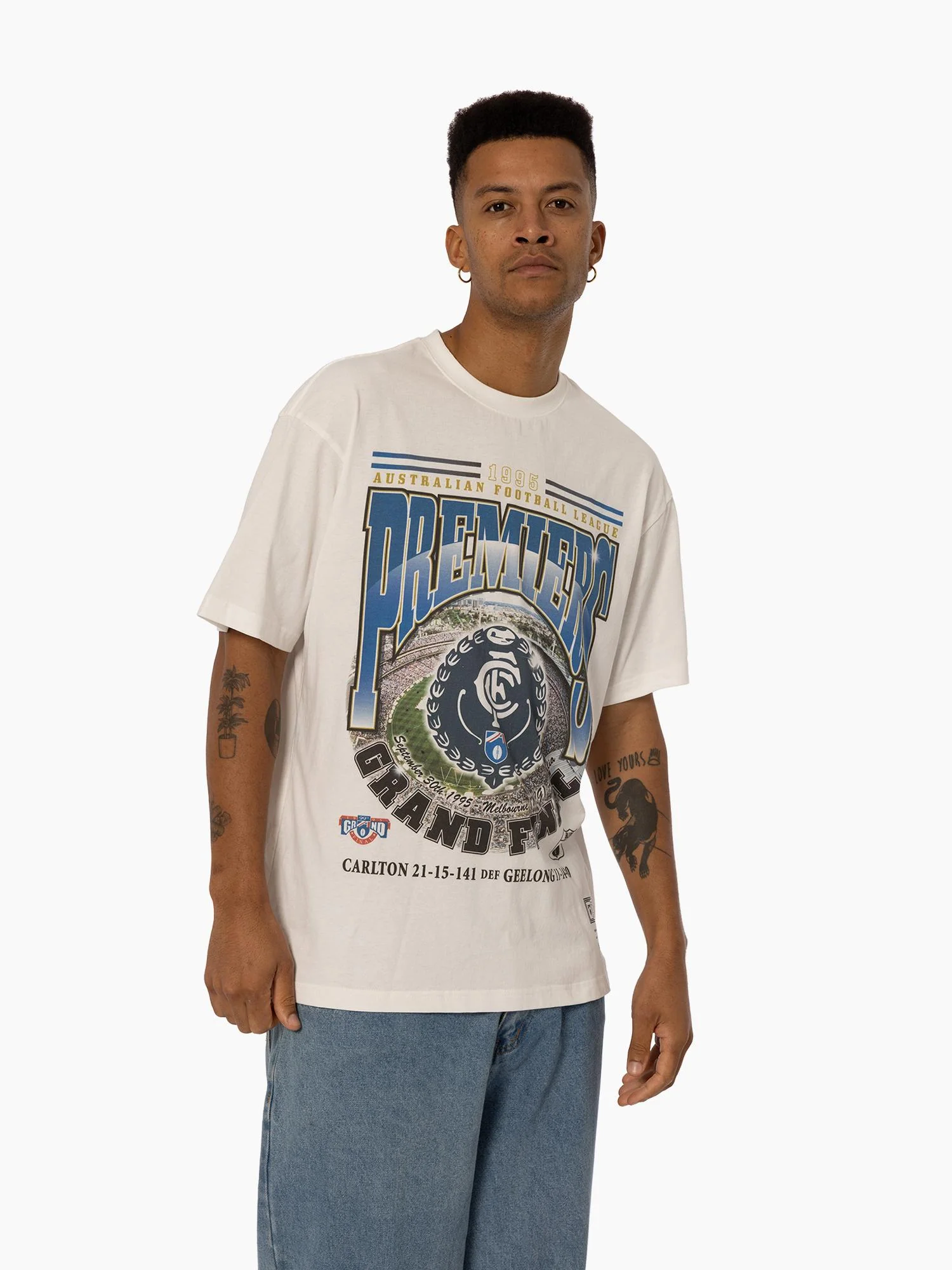Carlton Blues 1995 Grand Final Tee - Image 5