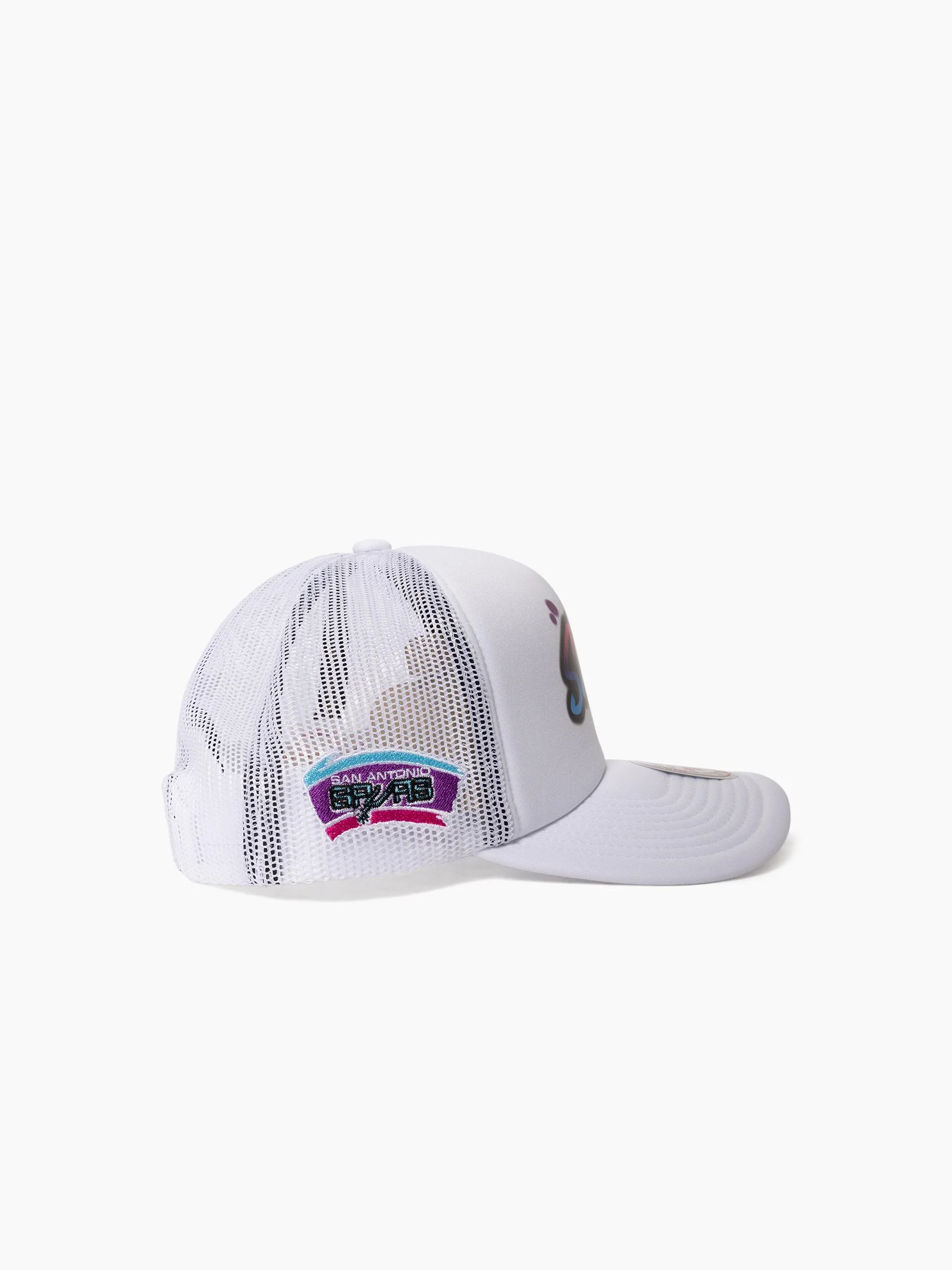 San Antonio Spurs Airbrush Script Trucker Cap - Image 4