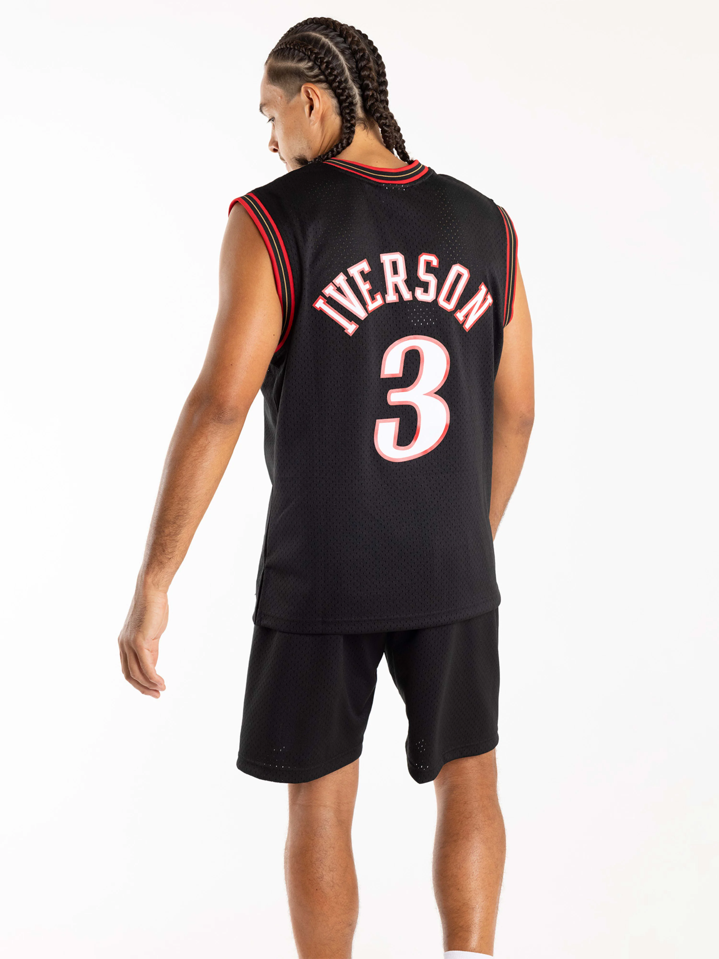 Allen Iverson 2000-01 Philadelphia 76ers Road Swingman Jersey - Image 3