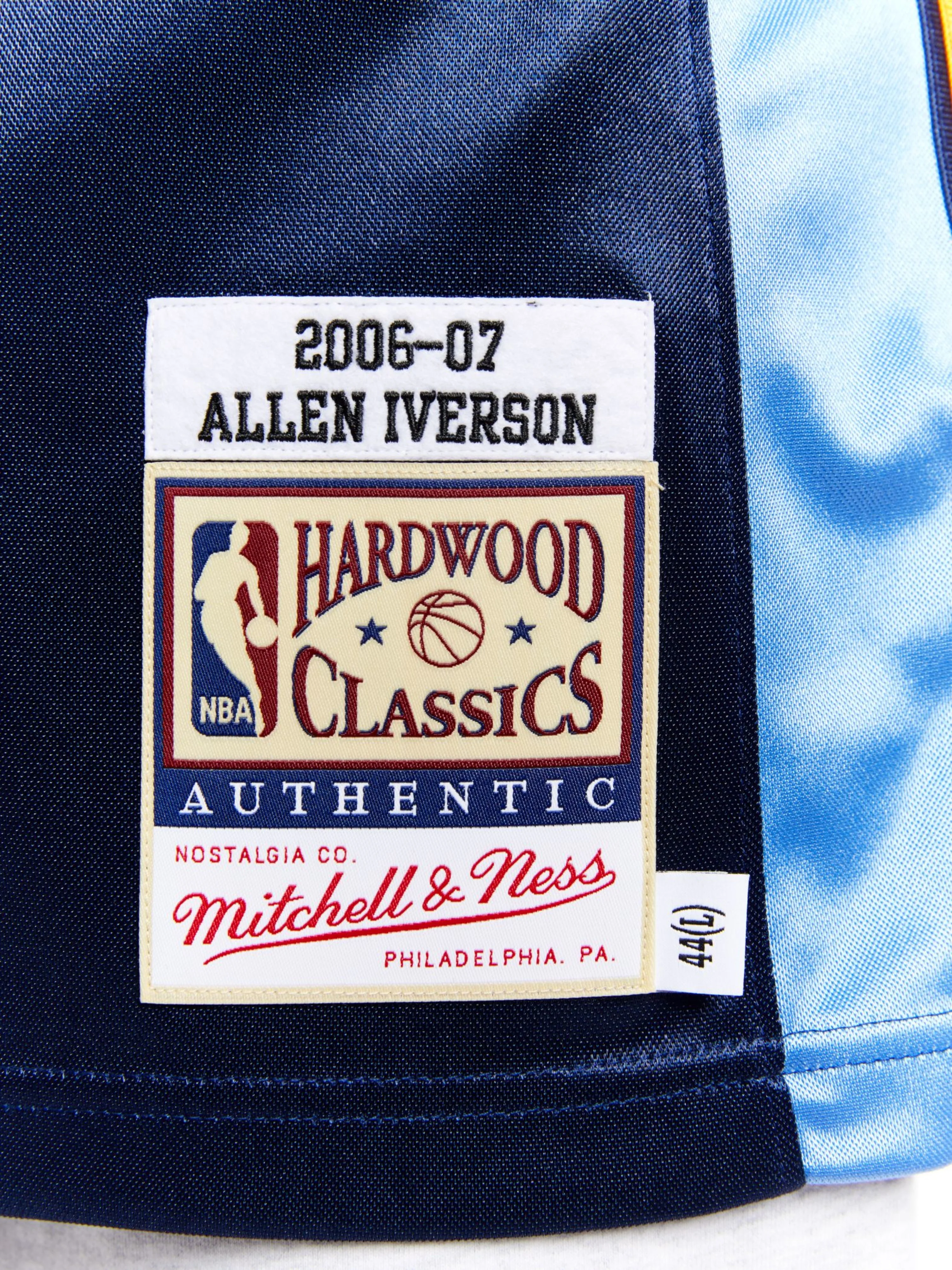 Allen Iverson 2006-07 Denver Nuggets Road Authentic Jersey - Image 4