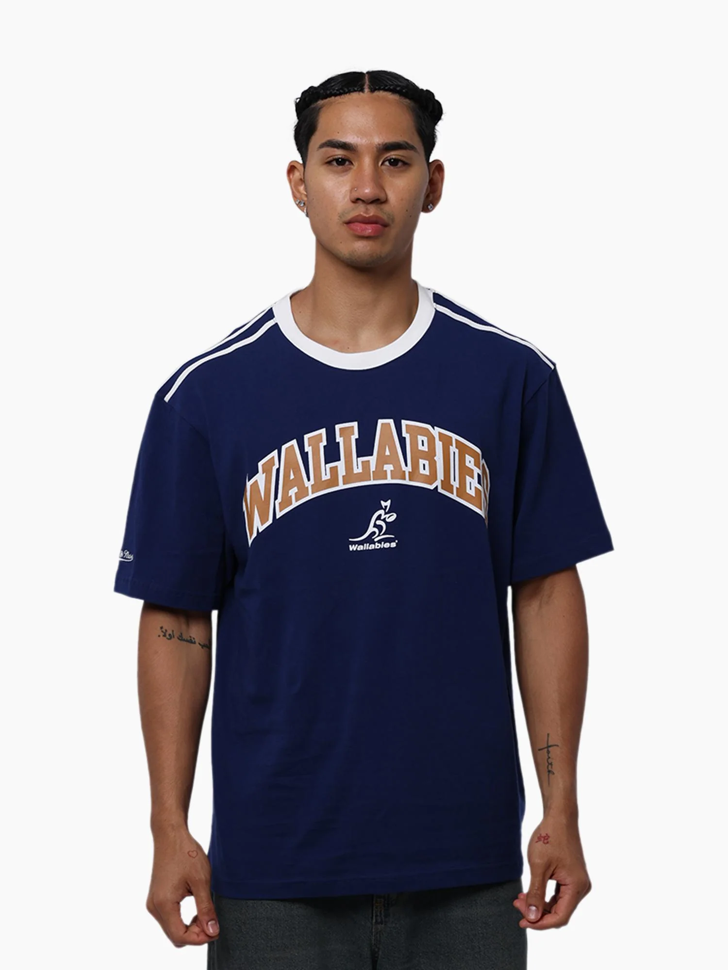 Wallabies Arch Stripe Tee