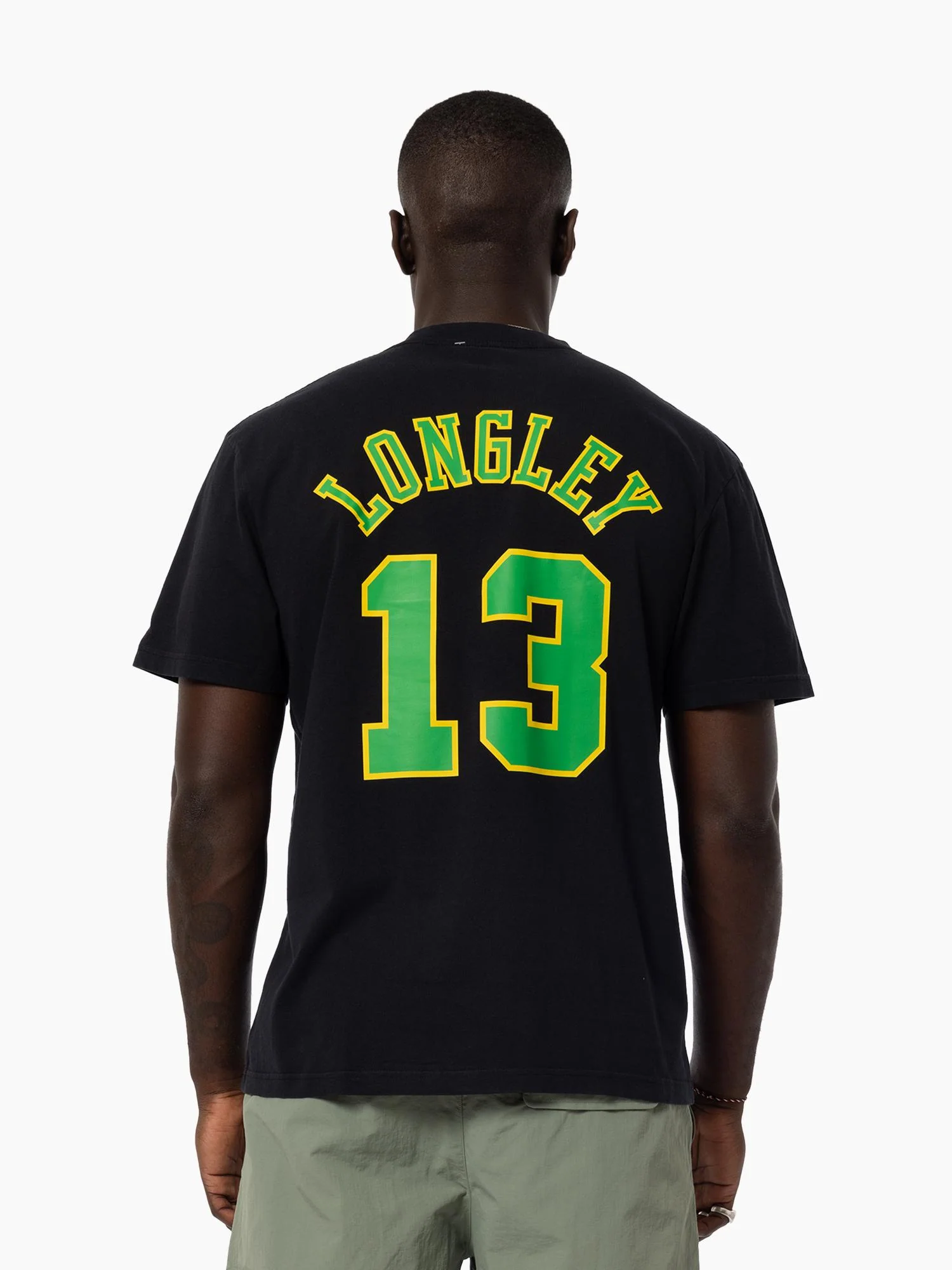 Luc Longley Bulls Aussie Olympic Name & Number Tee - Image 2