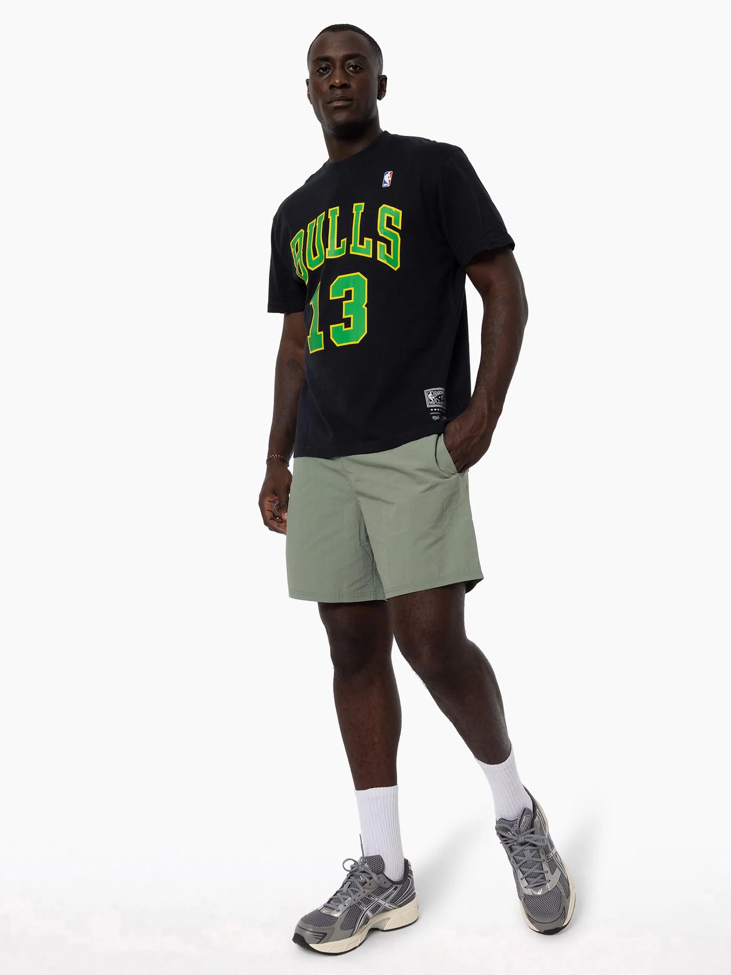 Luc Longley Bulls Aussie Olympic Name & Number Tee - Image 3