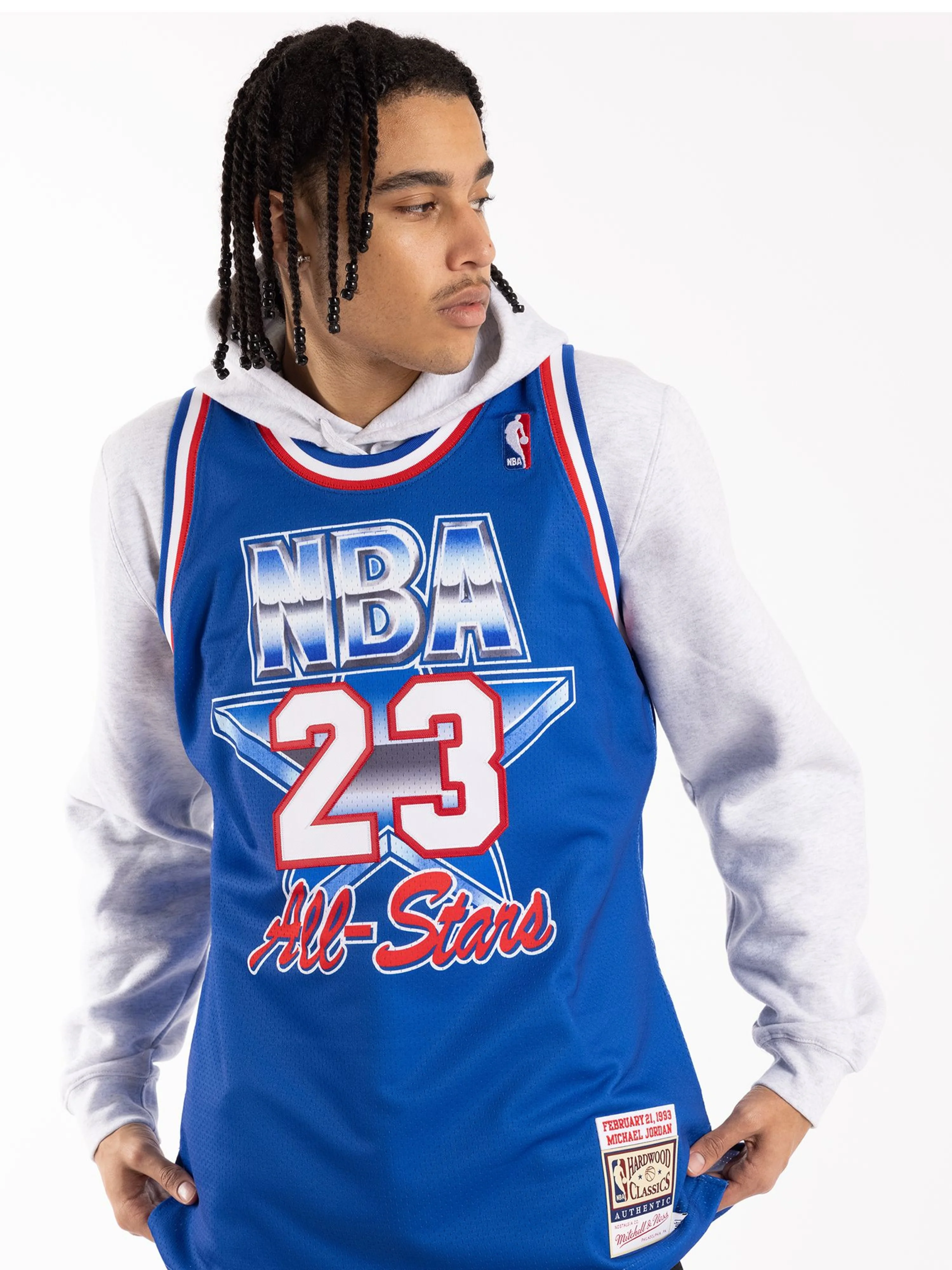 Michael Jordan 1993 All Star East Authentic Jersey - Image 3