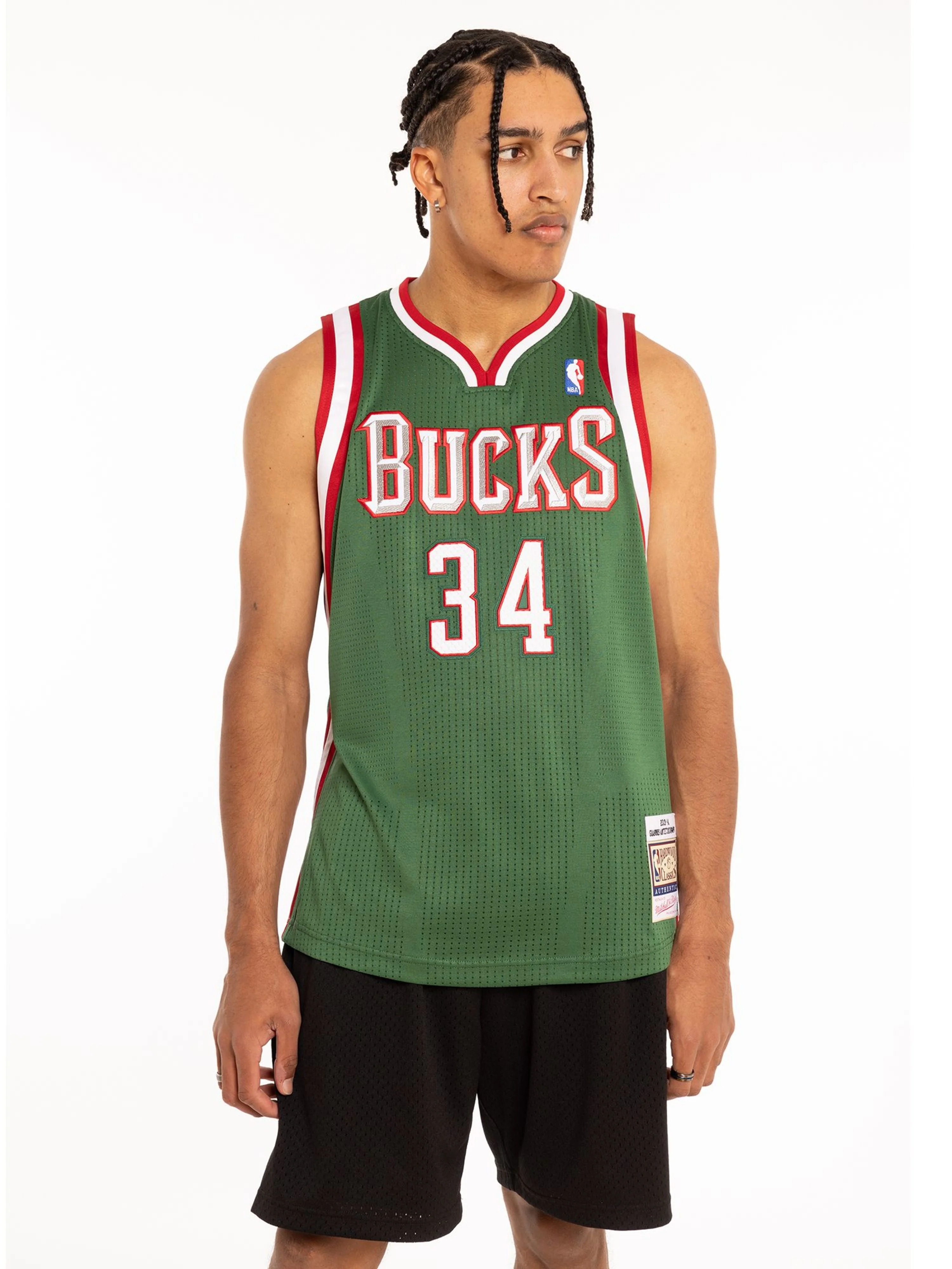 Giannis Antetokounmpo 2013-14 Milwaukee Bucks Home Authentic Jersey - Image 3