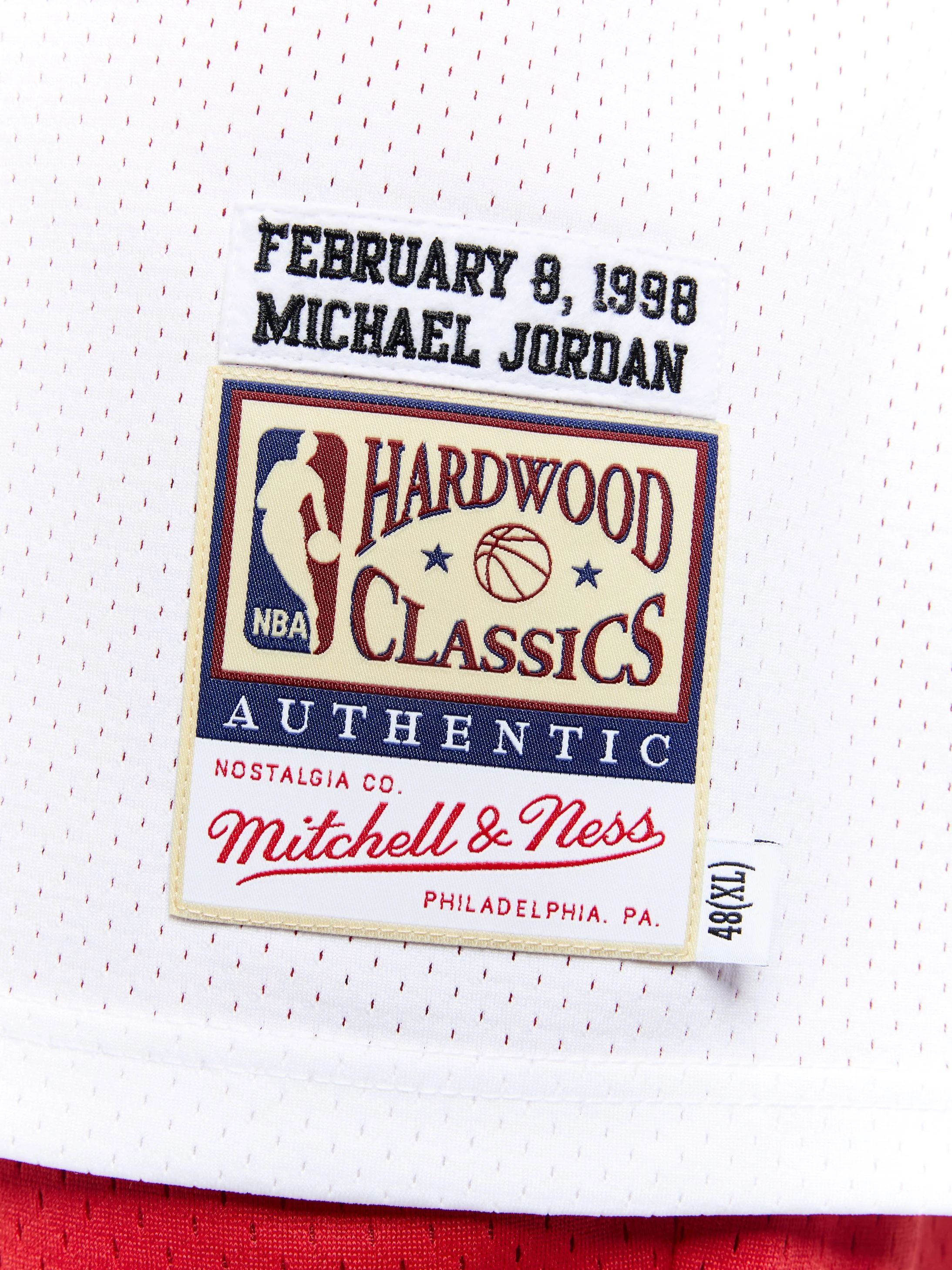 Michael Jordan 1998 Chicago Bulls Authentic Swingman Jersey - Image 4