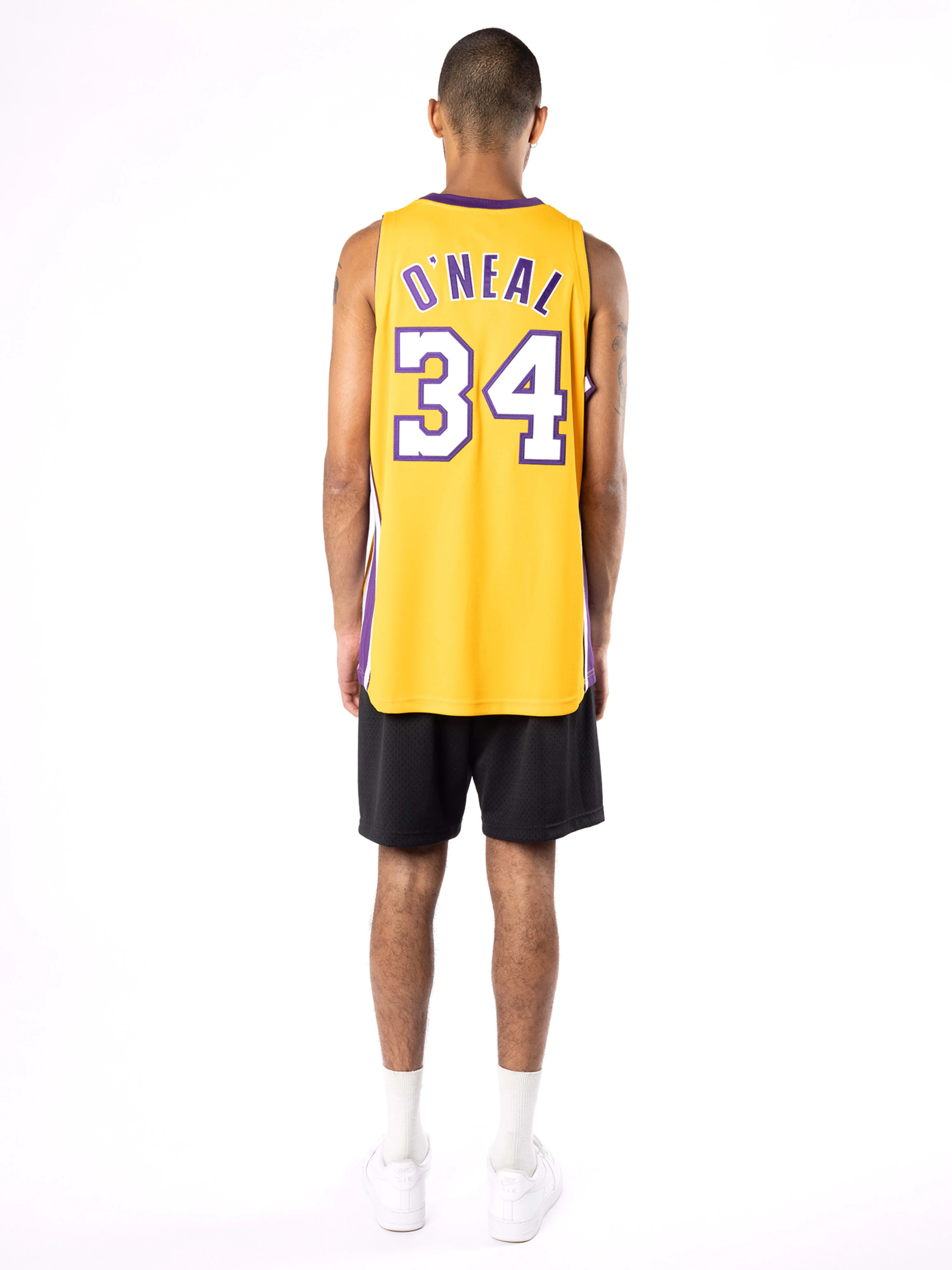 Shaquille O'Neal 2001-02 L.A Lakers Road Authentic Jersey - Image 2