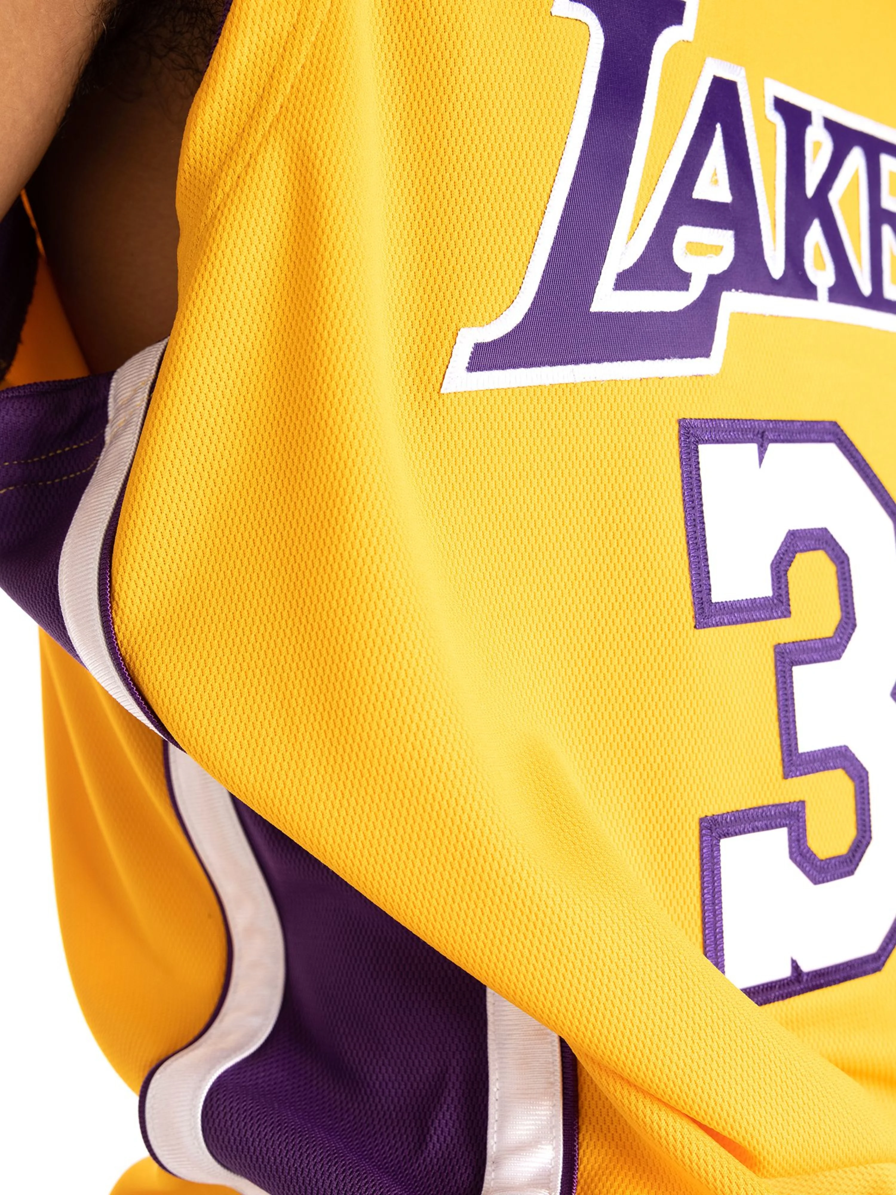 Shaquille O'Neal 2001-02 L.A Lakers Road Authentic Jersey - Image 5