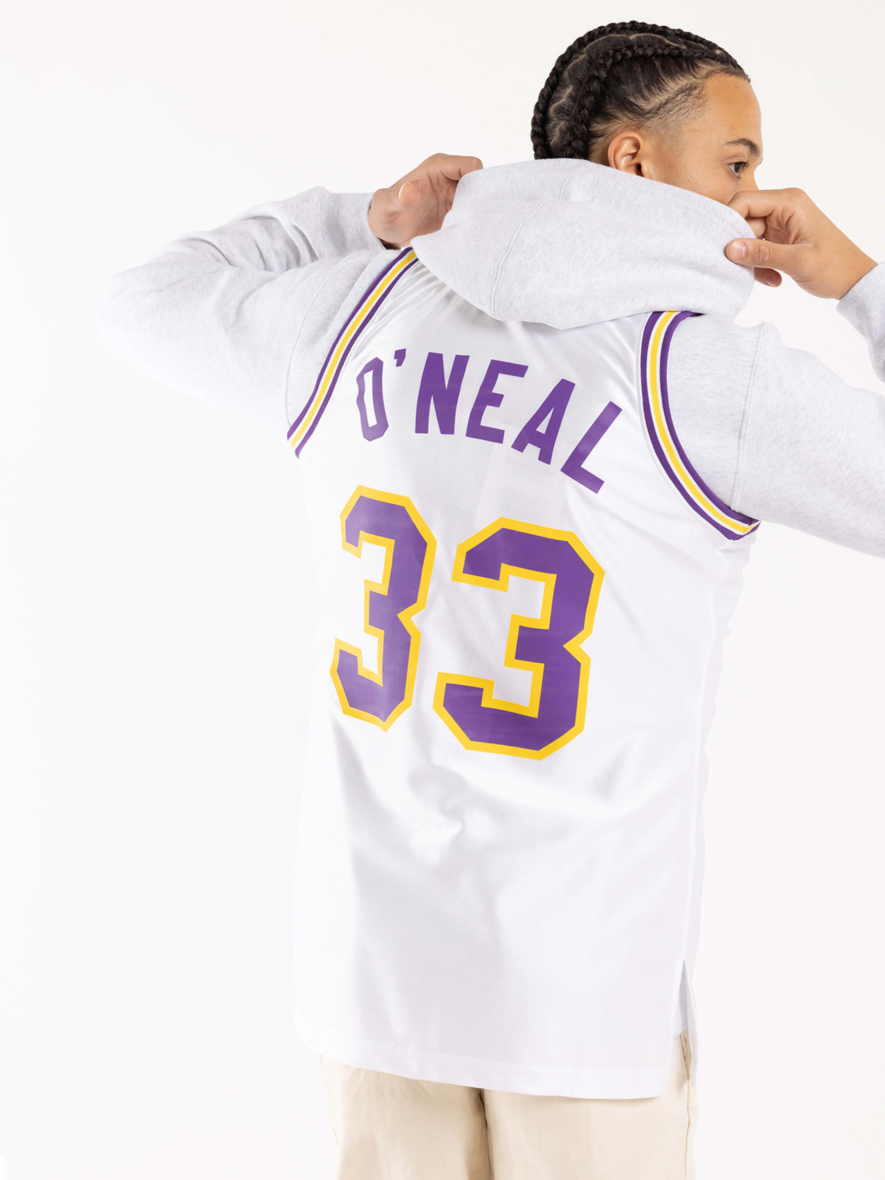 Shaquille O'Neal 1990-91 Louisiana State University Authentic Jersey - Image 3