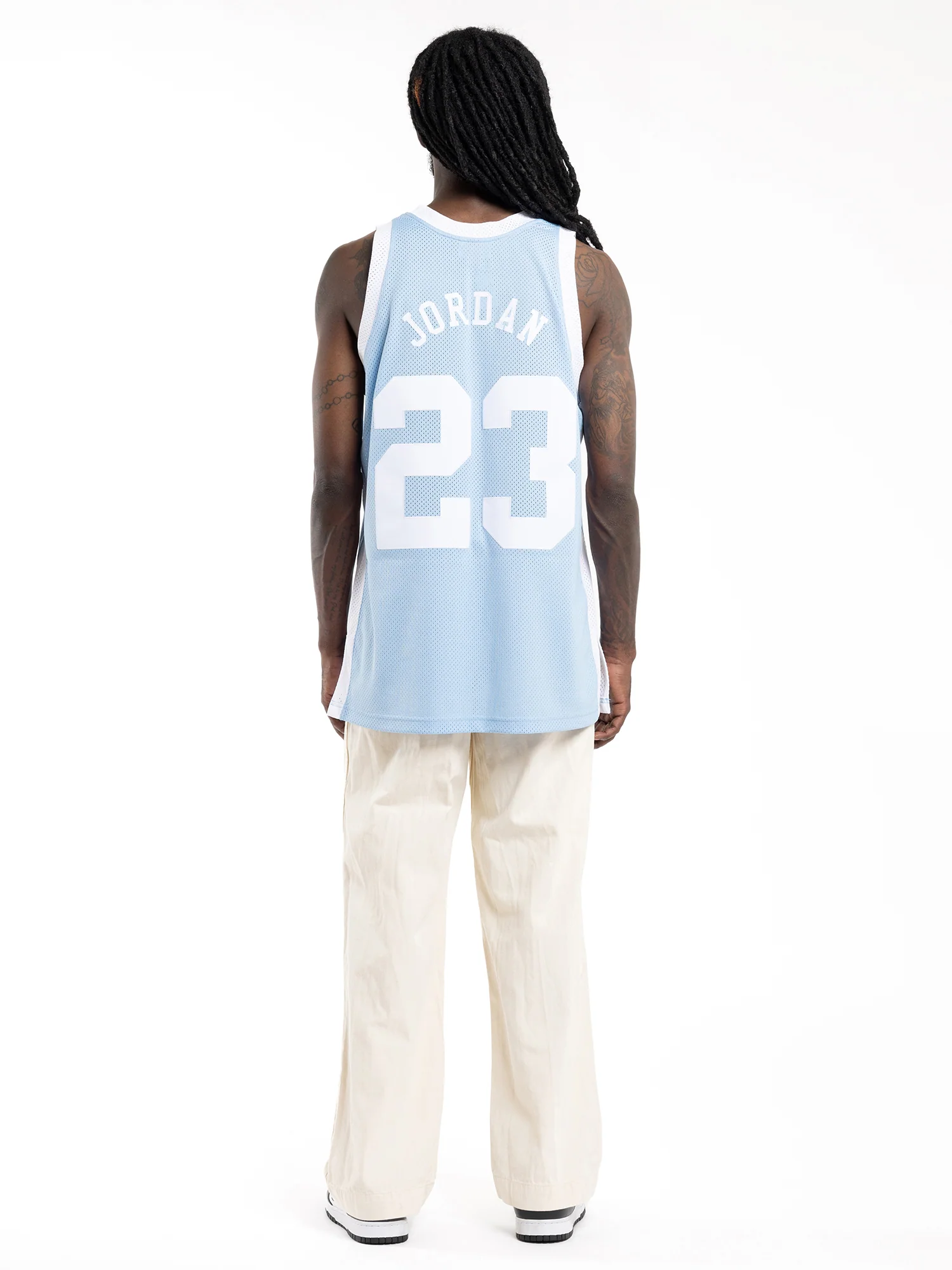 Michael Jordan 1983-84 University of North Carolina Road Authentic Jersey - Image 2