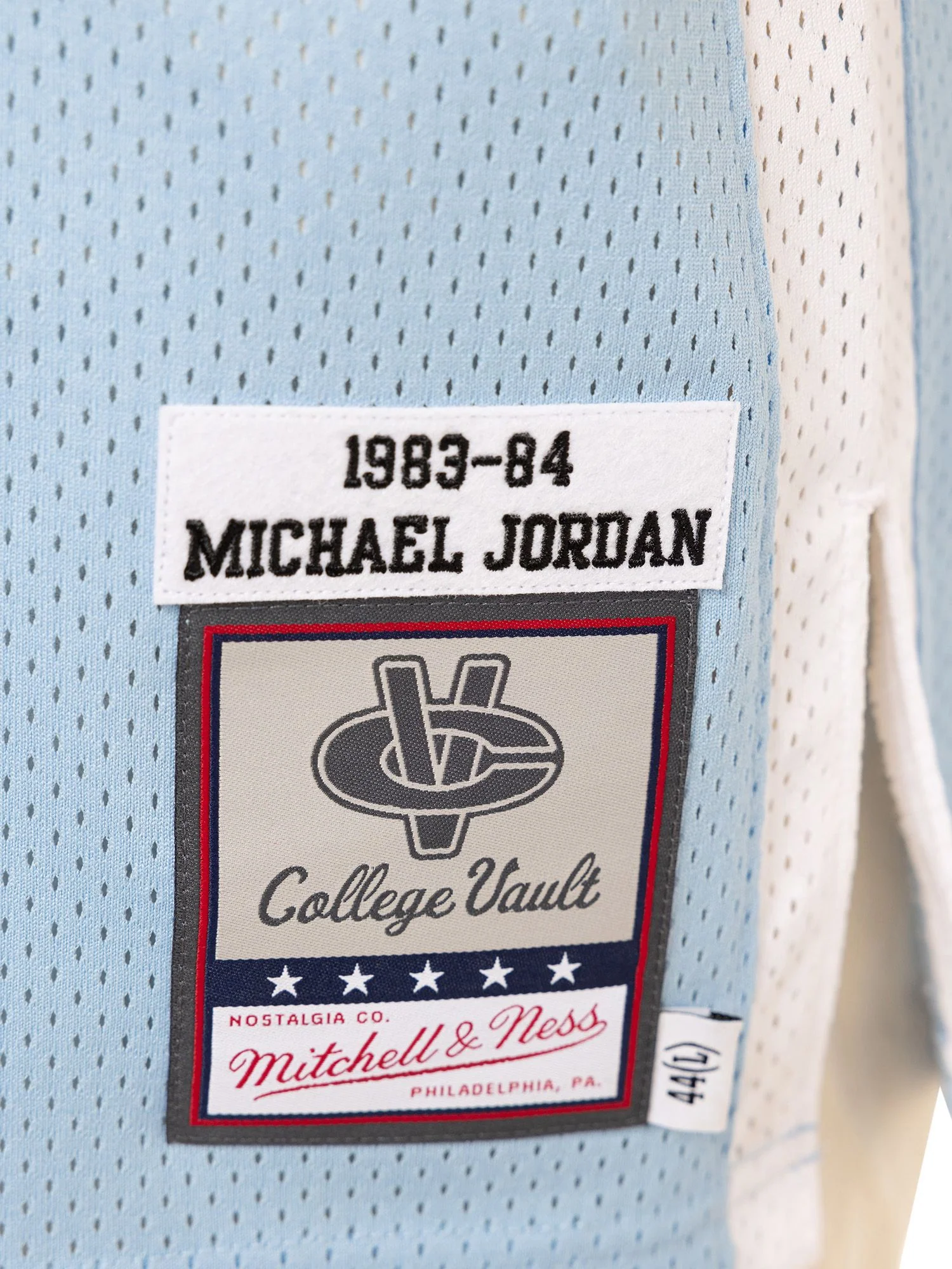 Michael Jordan 1983-84 University of North Carolina Road Authentic Jersey - Image 4