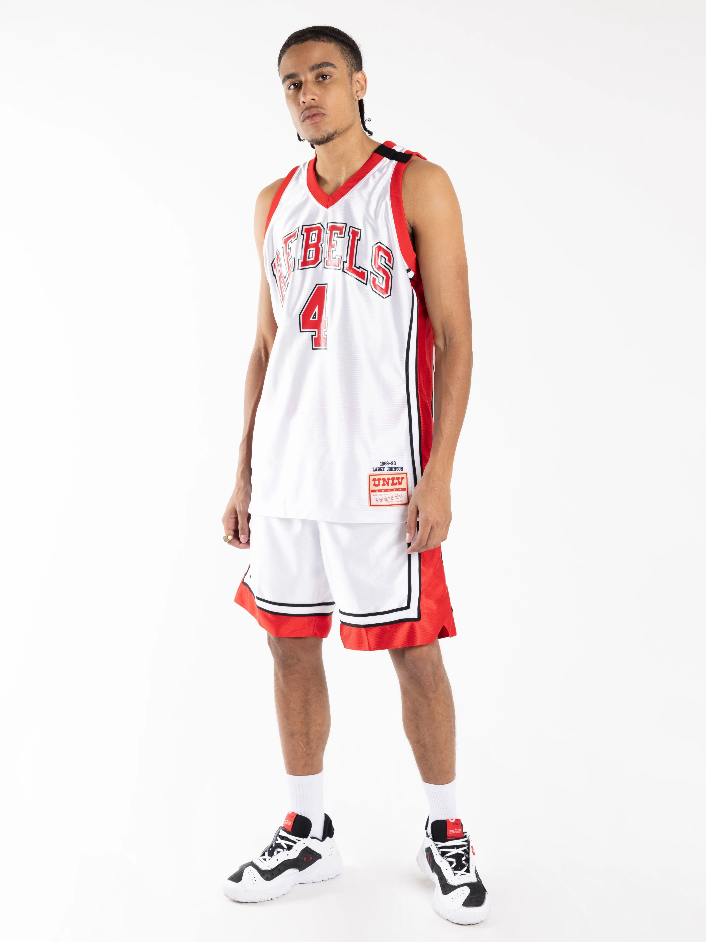 Larry Johnson 1989-90 University of Las Vegas Authentic Jersey - Image 3