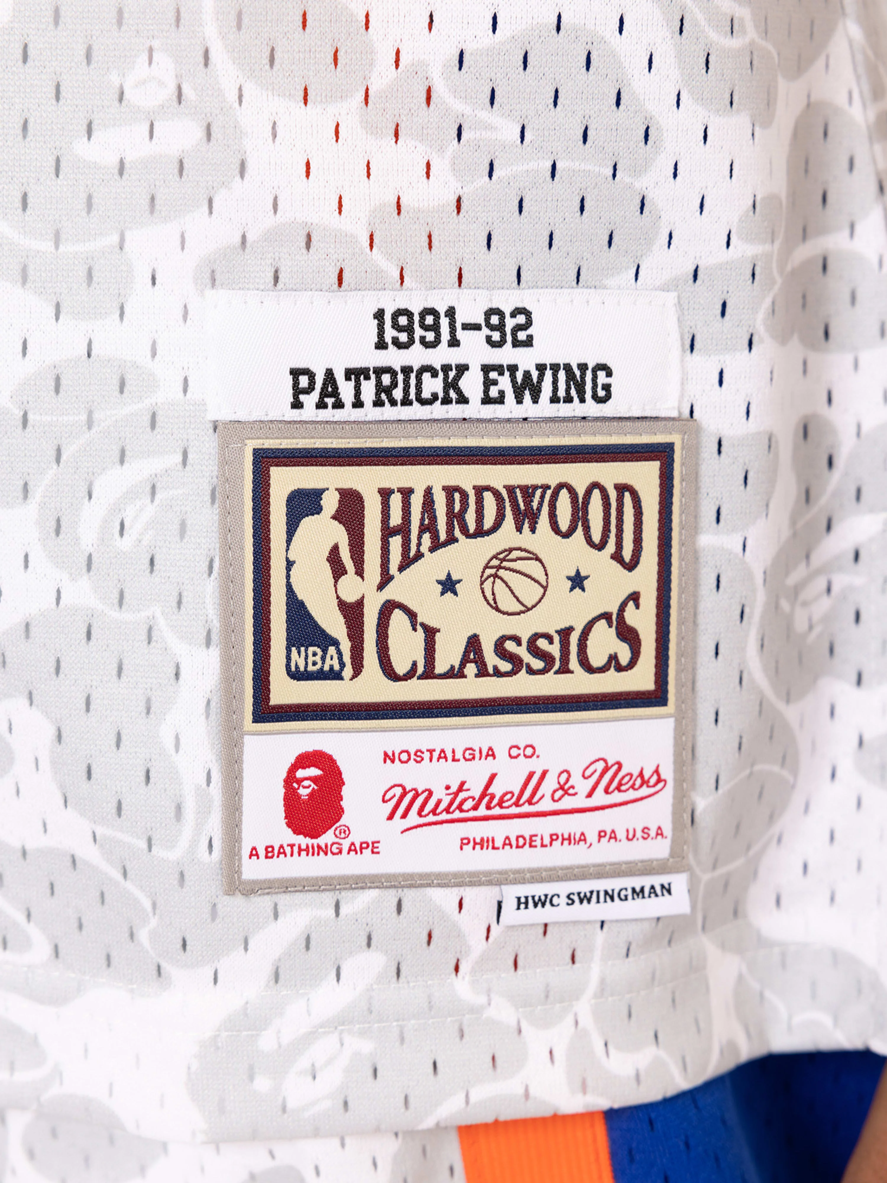 Bape x Mitchell & Ness New York Knicks NBA Jersey - Image 4