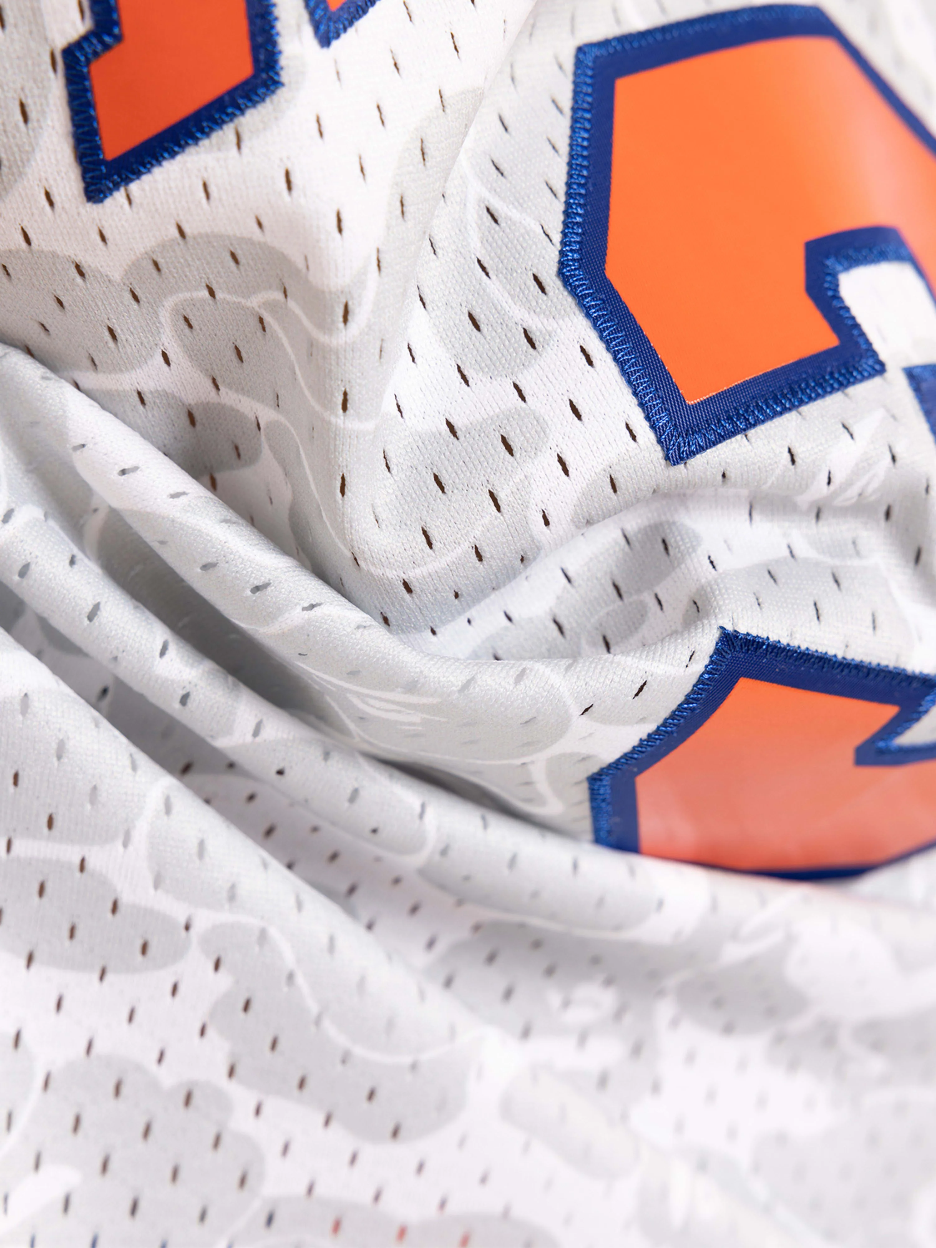Bape x Mitchell & Ness New York Knicks NBA Jersey - Image 5