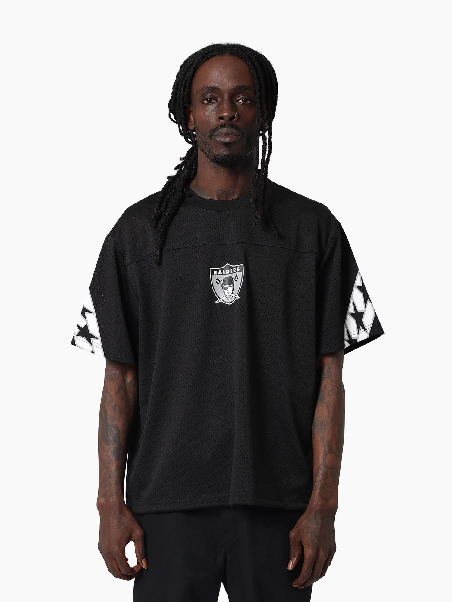 Oakland Raiders Beastmode Mesh Boxy Tee - Image 2