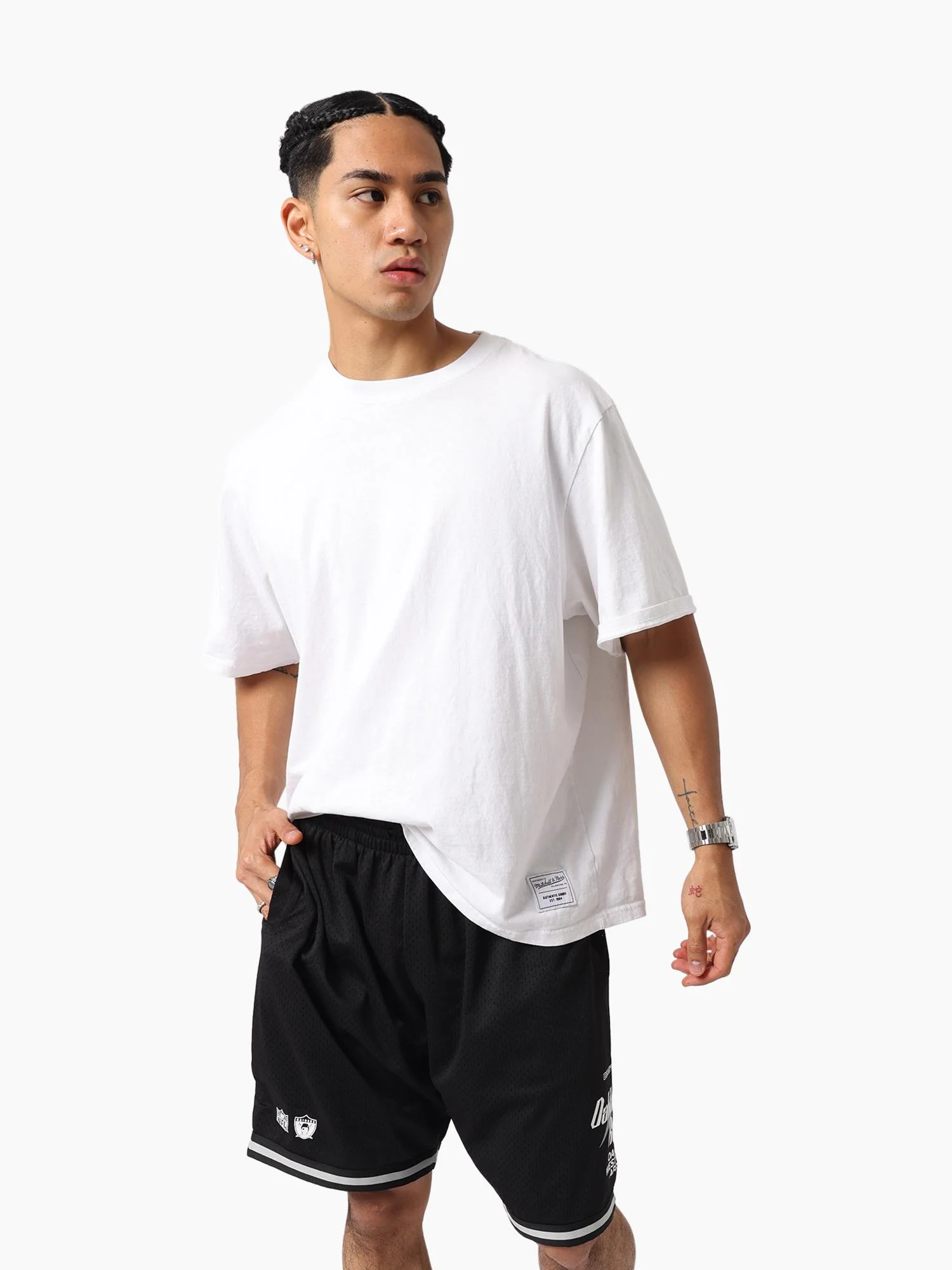 Oakland Raiders Beastmode Mesh Shorts - Image 3