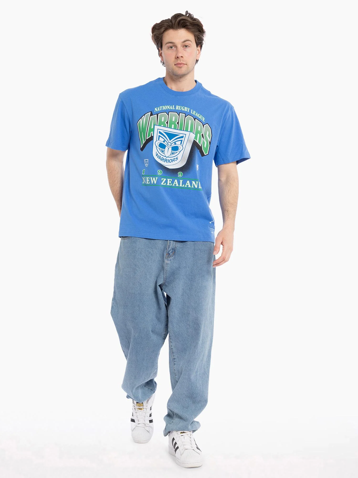 New Zealand Warriors Bevel Crest Tee - Image 3