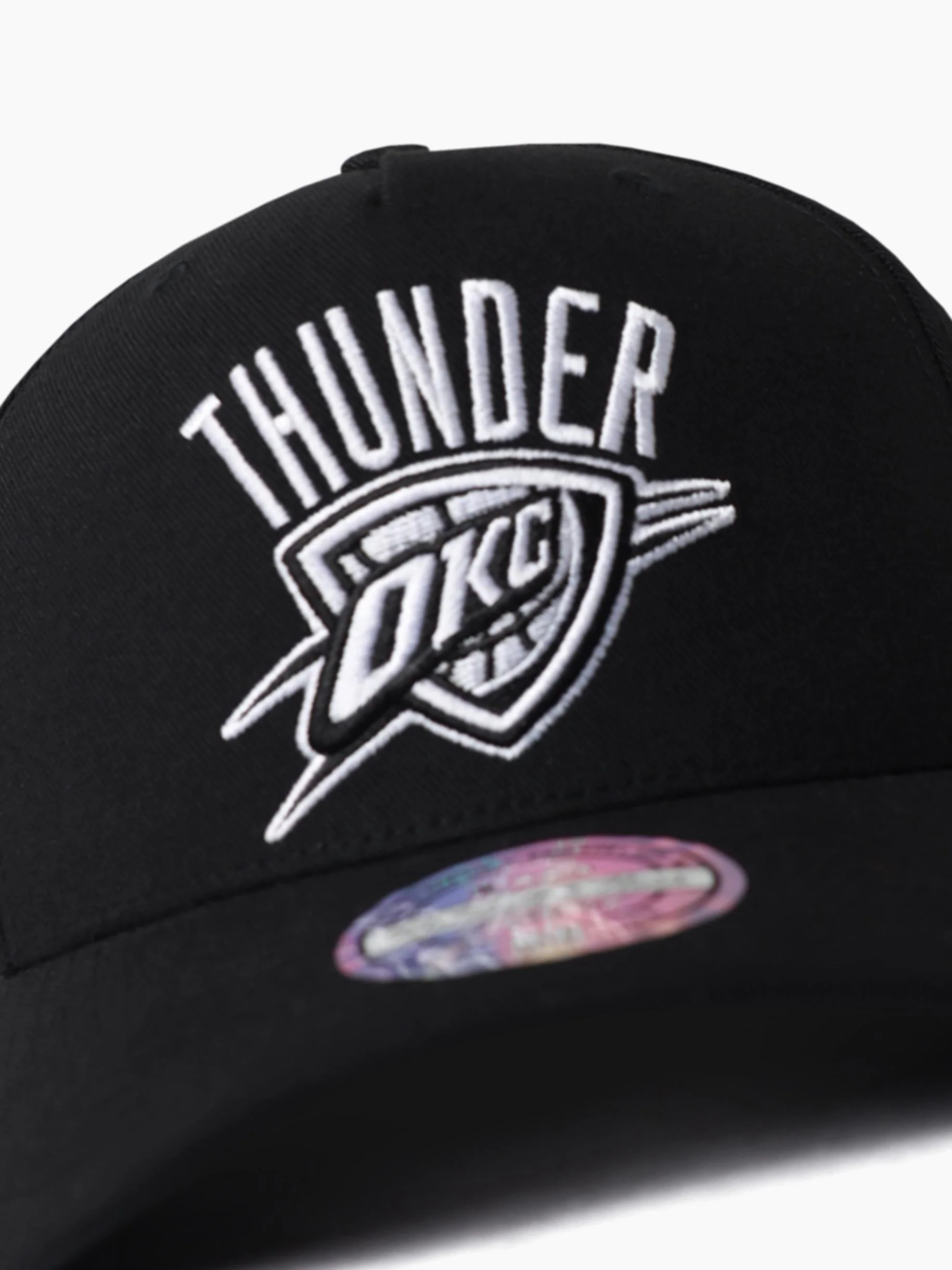 Oklahoma City Thunder Black & White Flex 110 Snapback - Image 2