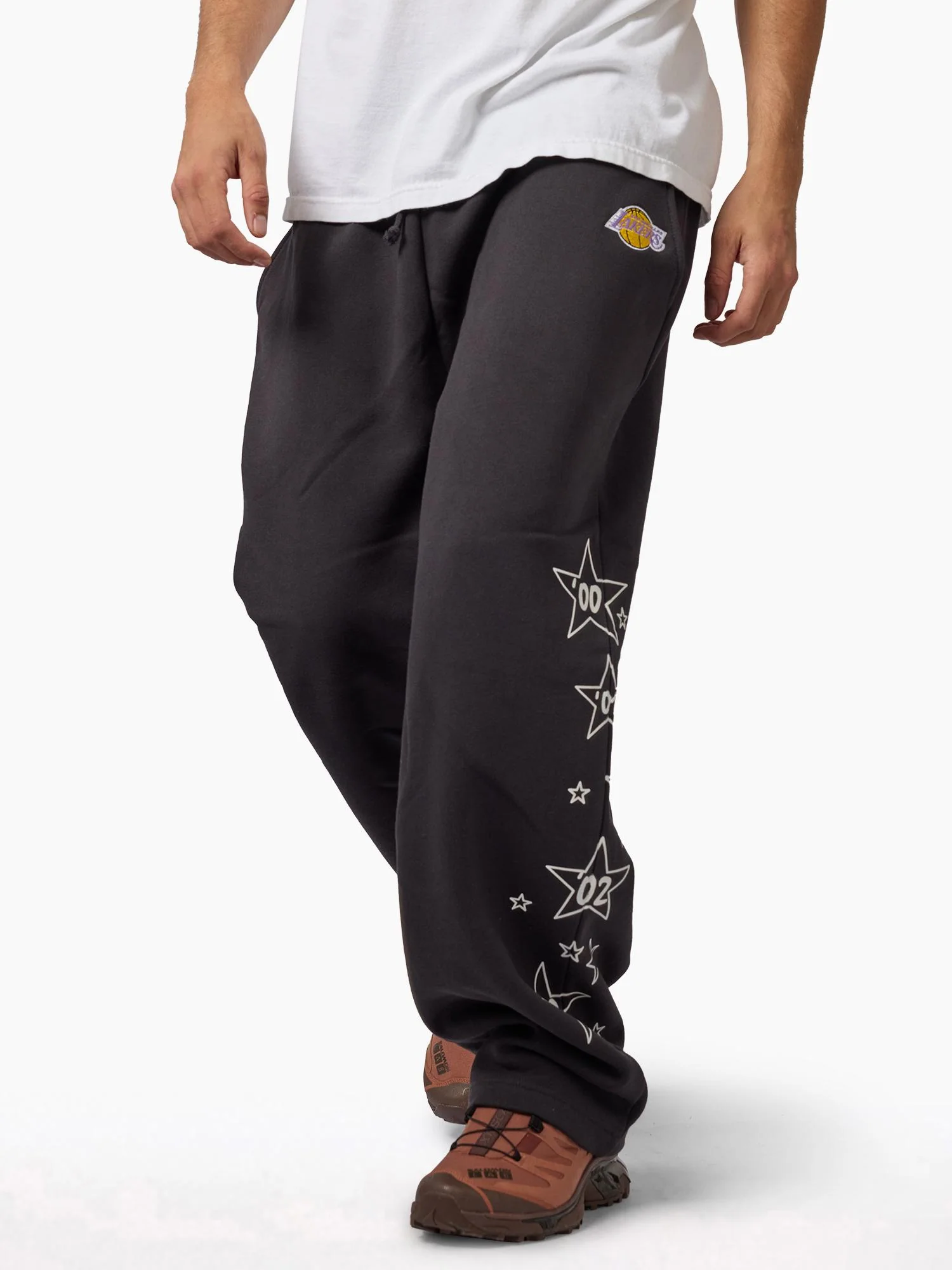 L.A Lakers Black Letter Champs Track Pant - Image 2