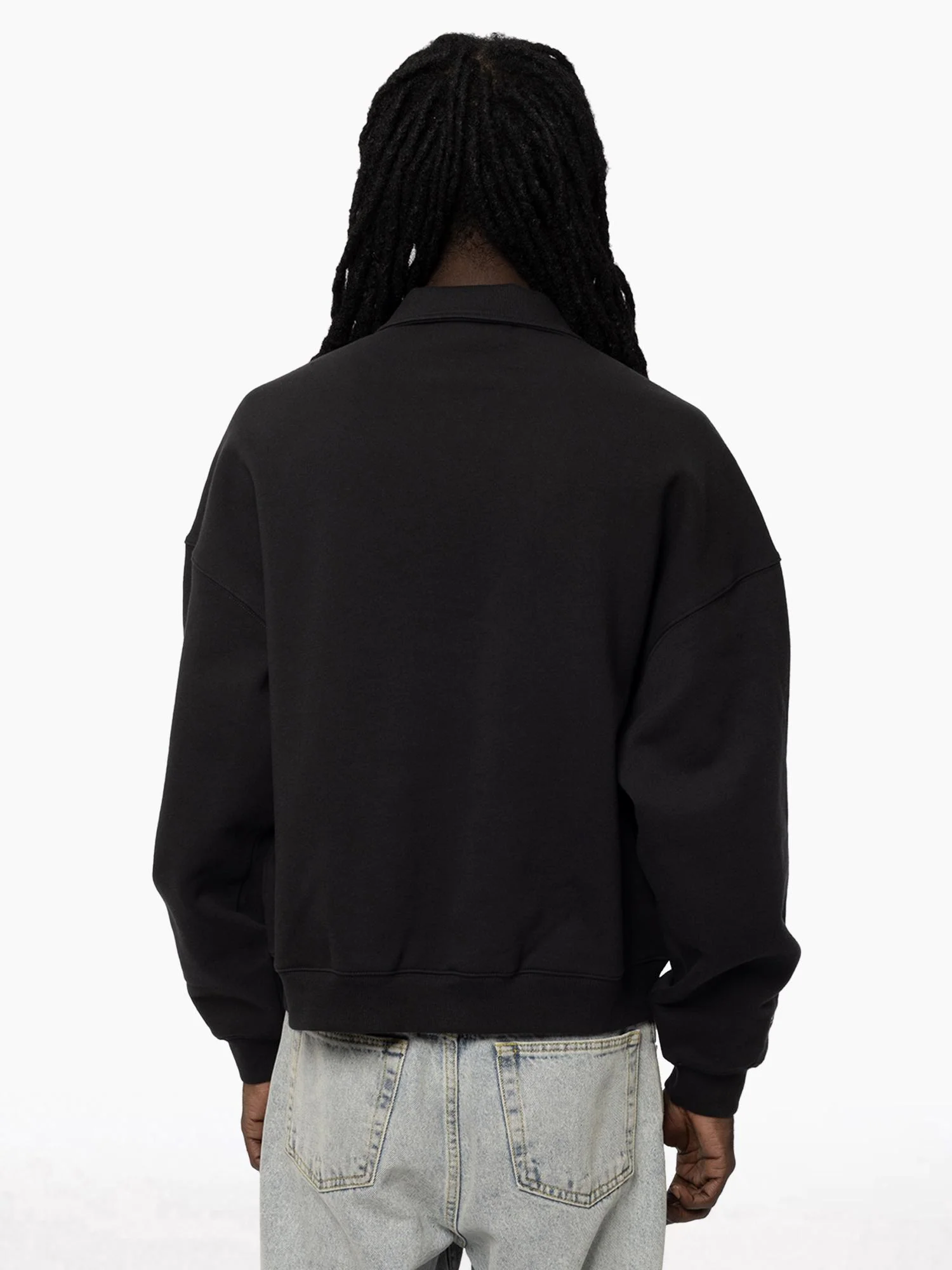 New York Knicks Boxy 1/4 Zip Crew - Image 4