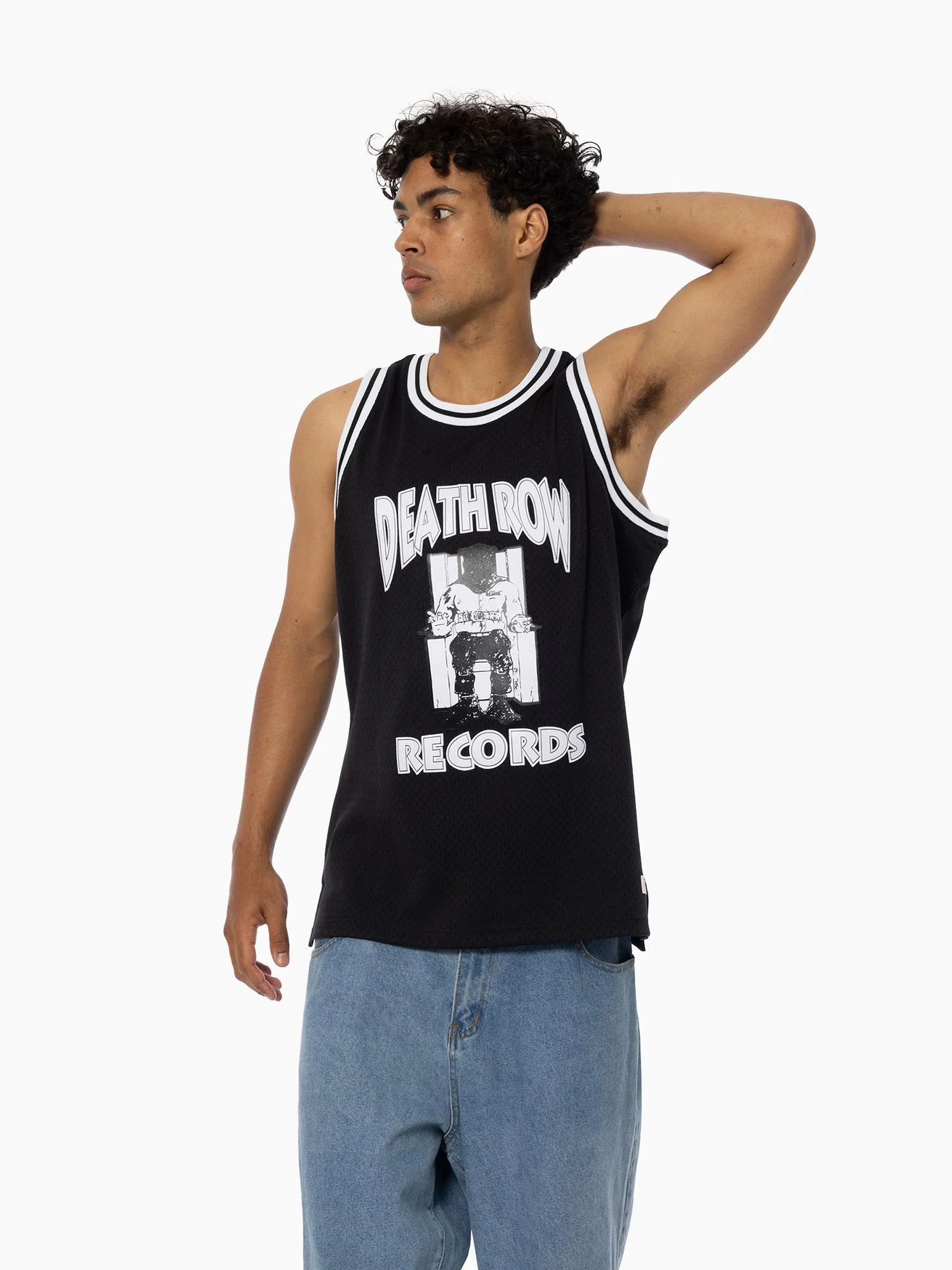 50th Anniversary of Hip-Hop Death Row Swingman Jersey - Image 3