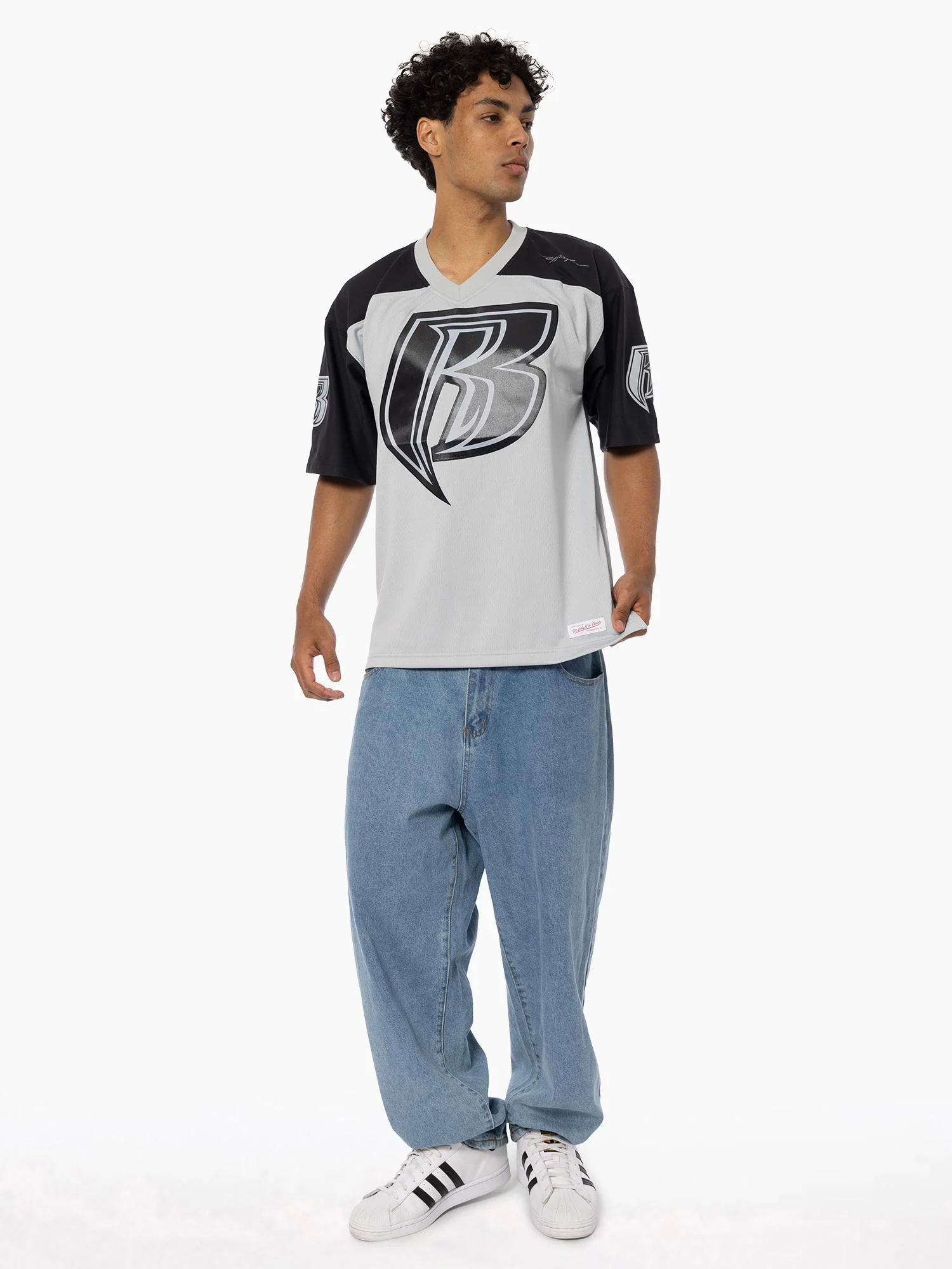 50th Anniversary of Hip-Hop Ruff Ryders Football Jersey - Image 3