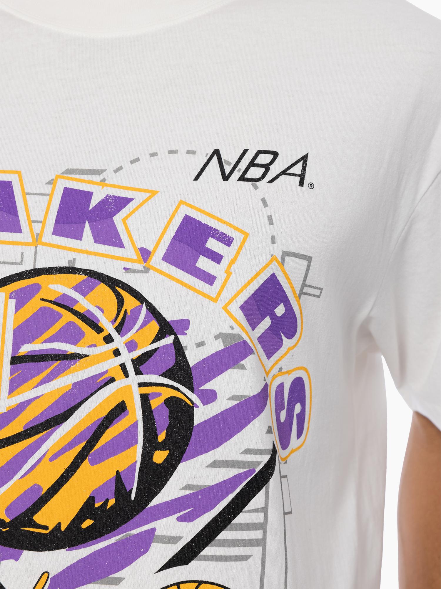 L.A Lakers Brush Off Tee - Image 4