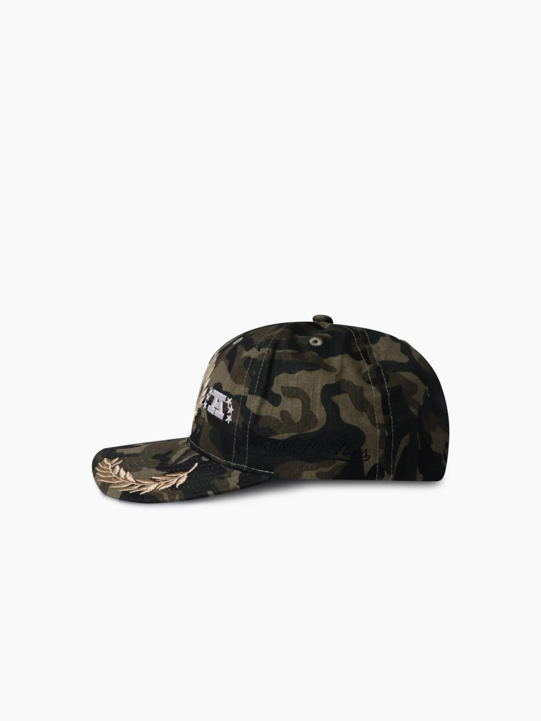Oakland Raiders Camo Text & Stars Origins Snapback - Image 3