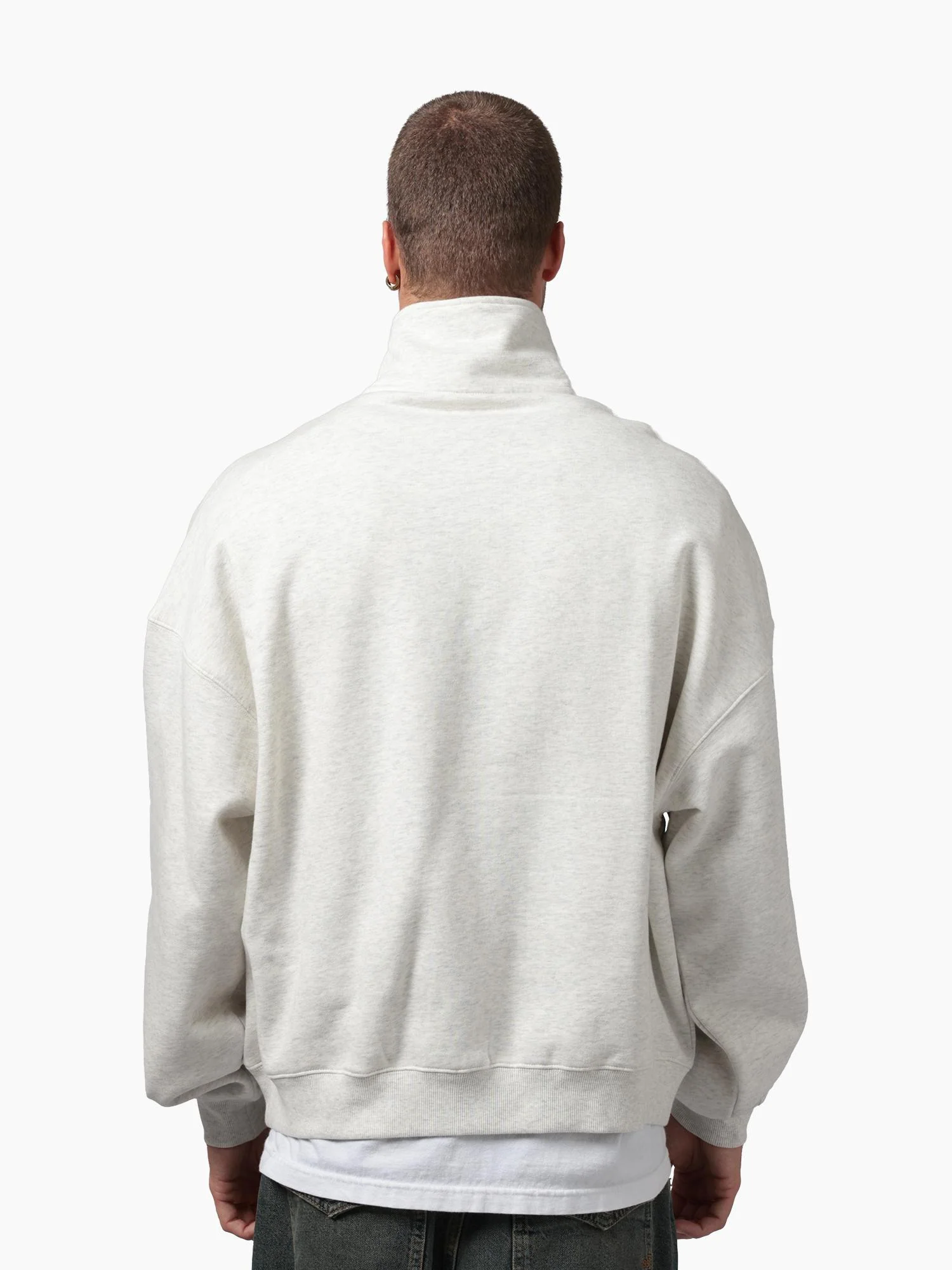 Collingwood Magpies Centenary 1/4 Zip Crew - Image 4