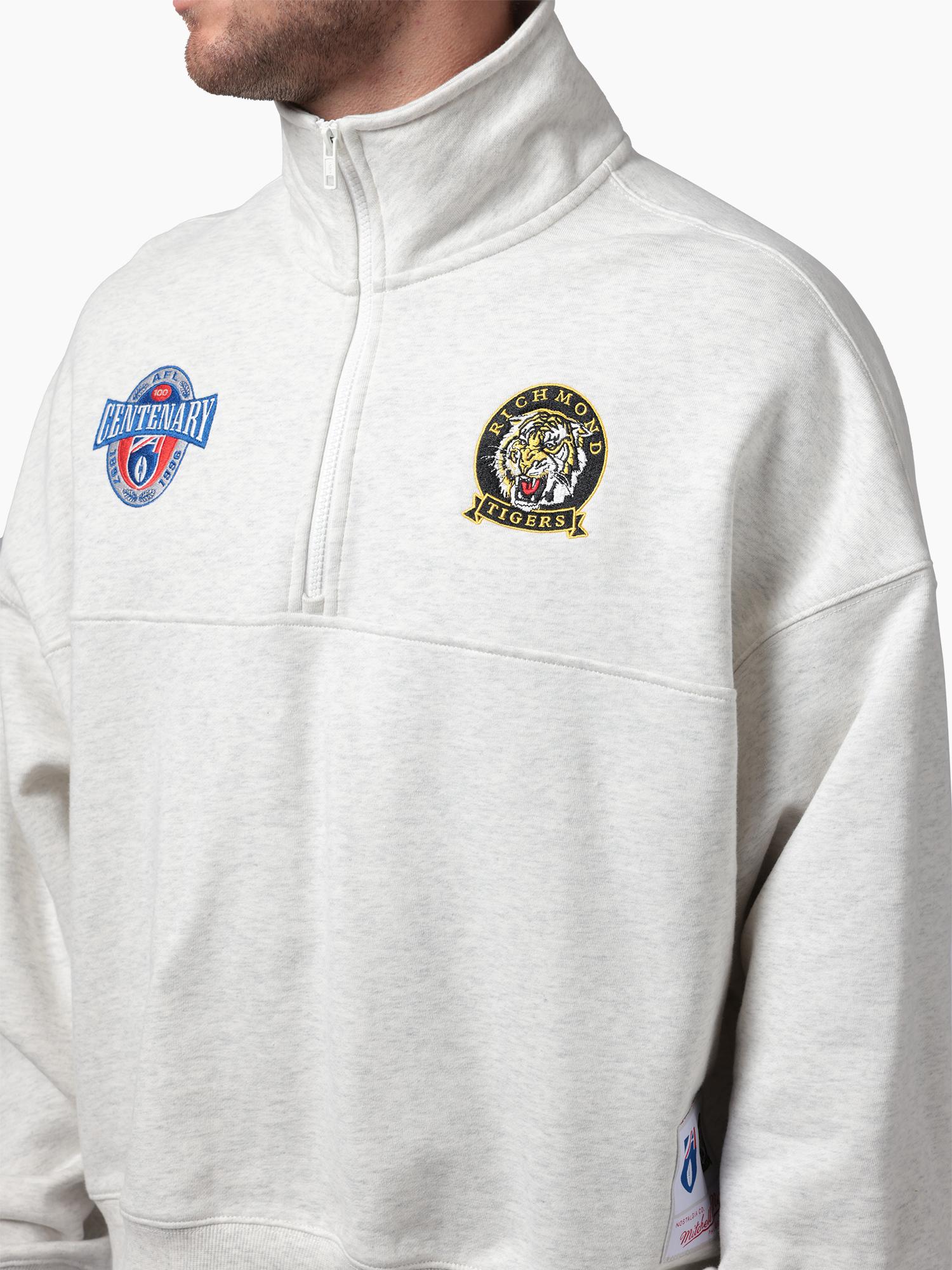 Richmond Tigers Centenary 1/4 Zip Crew - Image 2