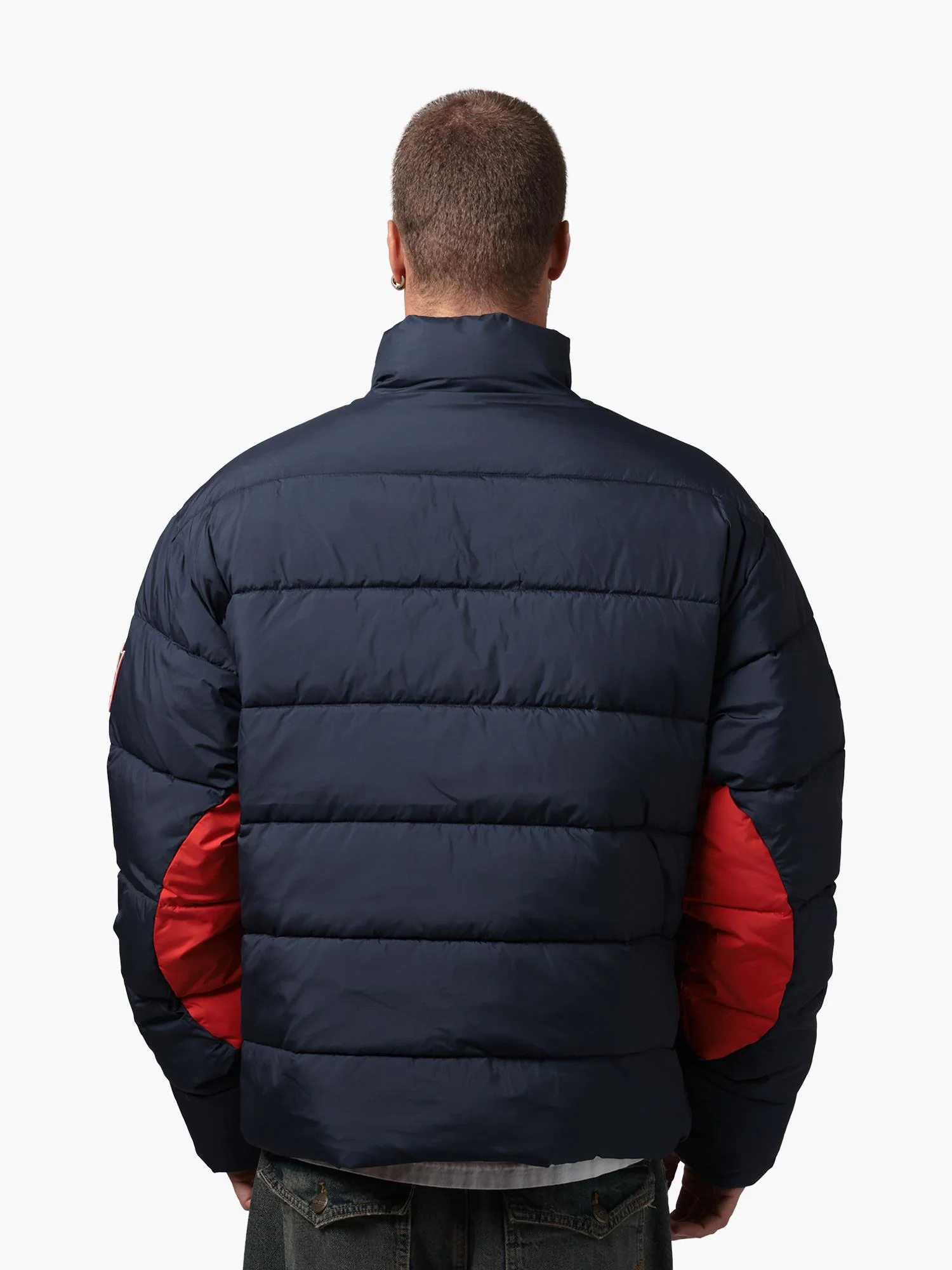 Adelaide Crows Centenary Panelled Puffer Jacket - Image 4