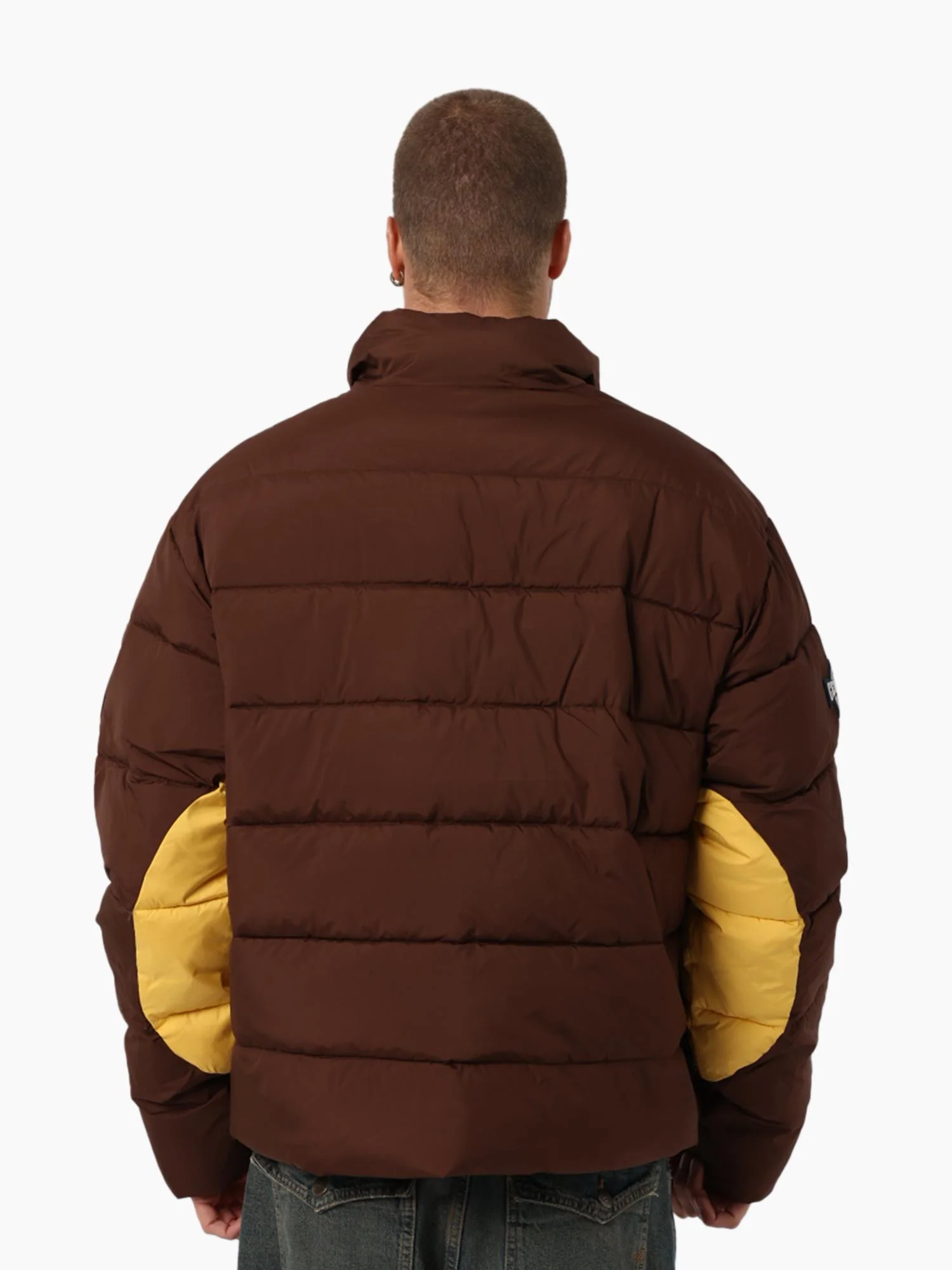 Hawthorn Hawks Centenary Panelled Puffer Jacket - Image 4