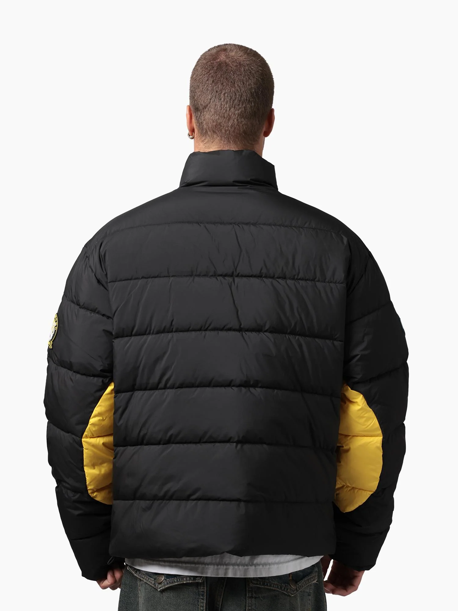Richmond Tigers Centenary Panelled Puffer Jacket - Image 4