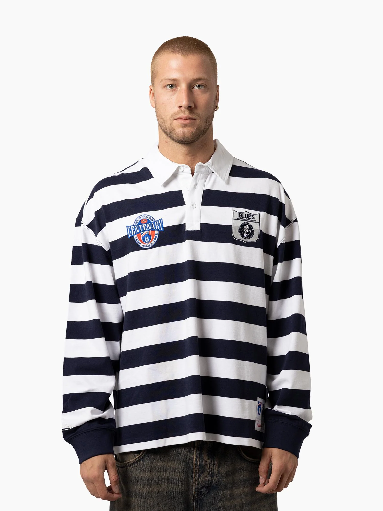 Carlton Blues 1996 Centenary Rugby Polo