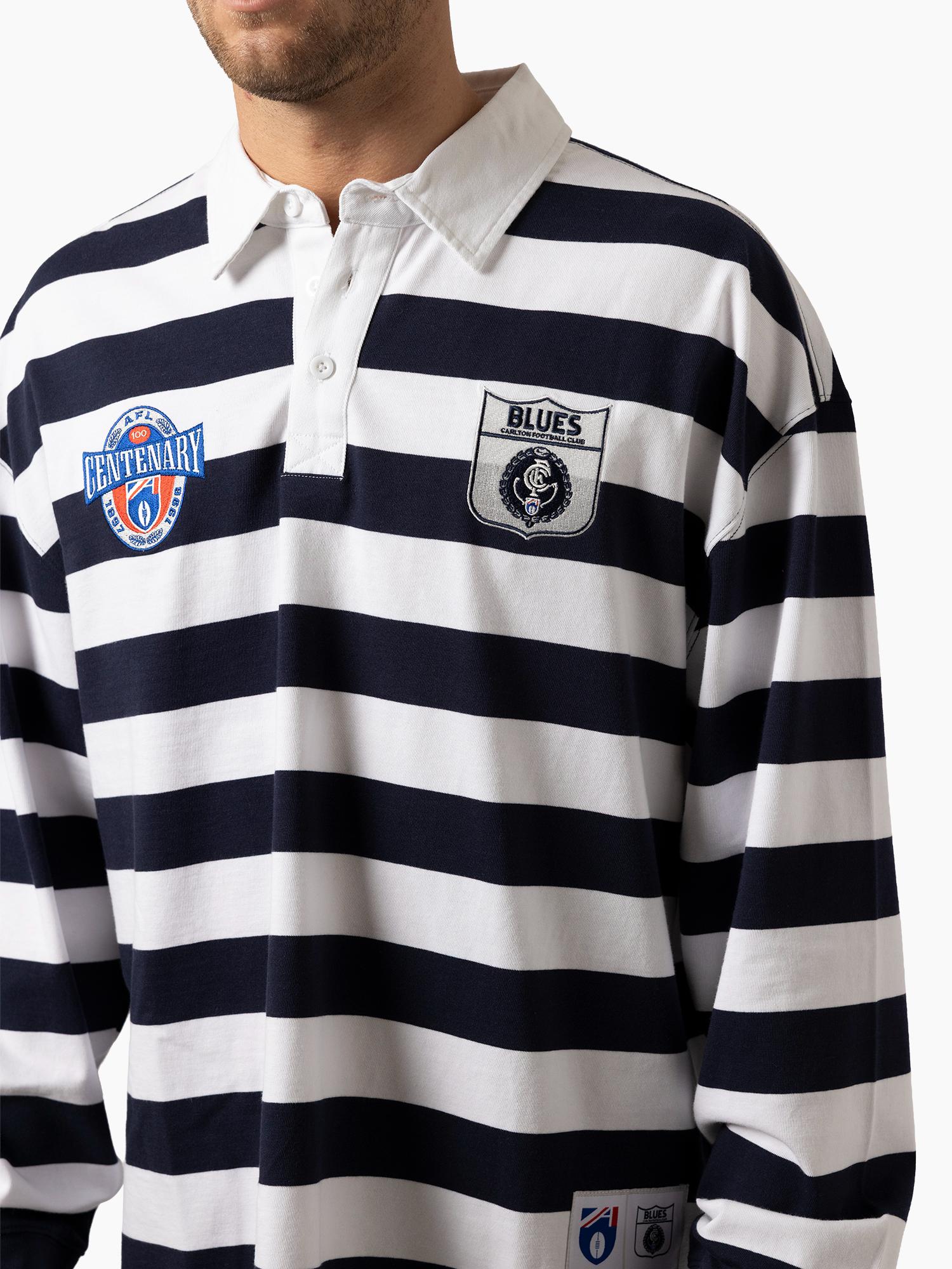Carlton Blues 1996 Centenary Rugby Polo - Image 3