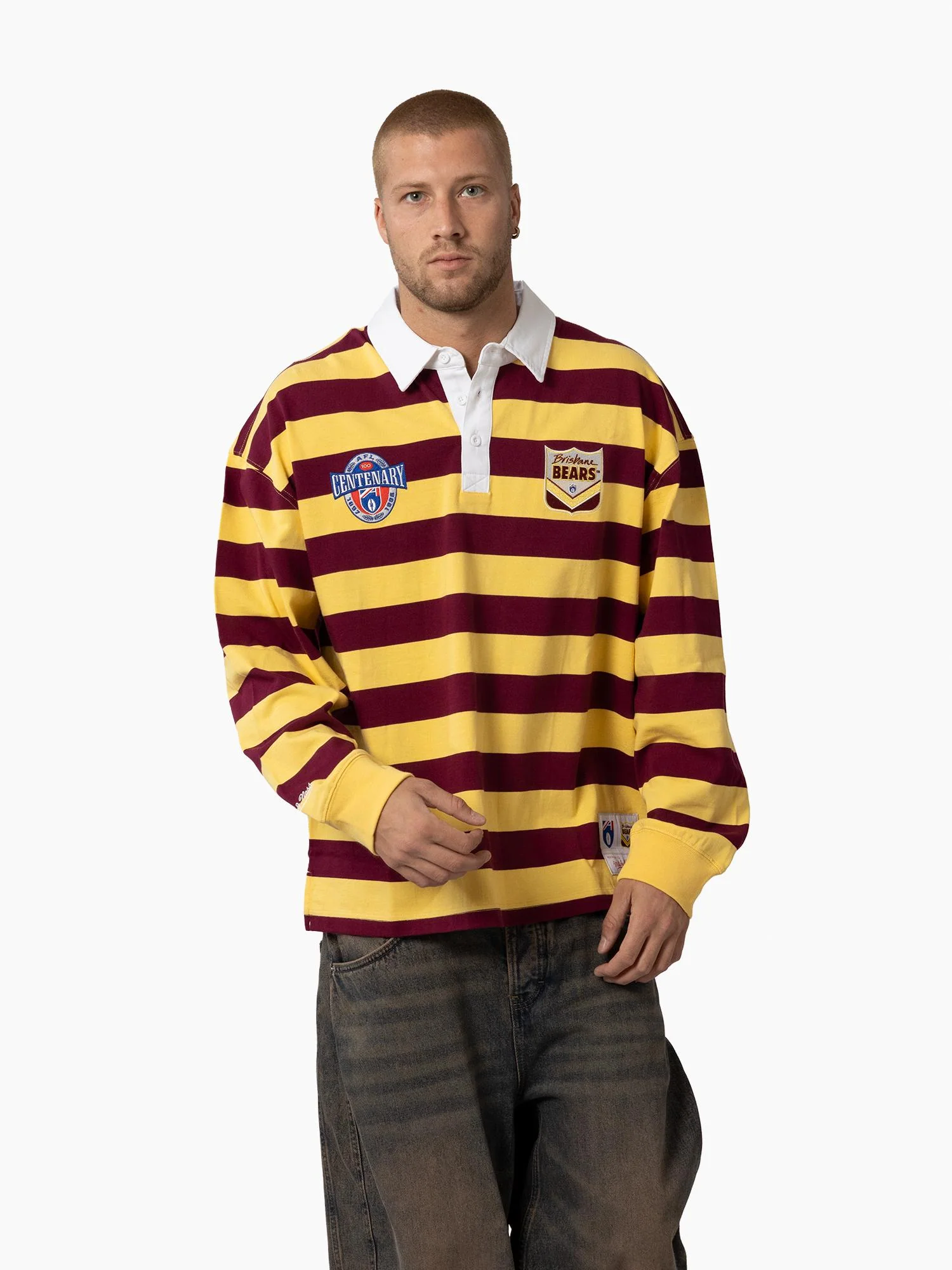 Brisbane Bears 1996 Centenary Rugby Polo - Image 4