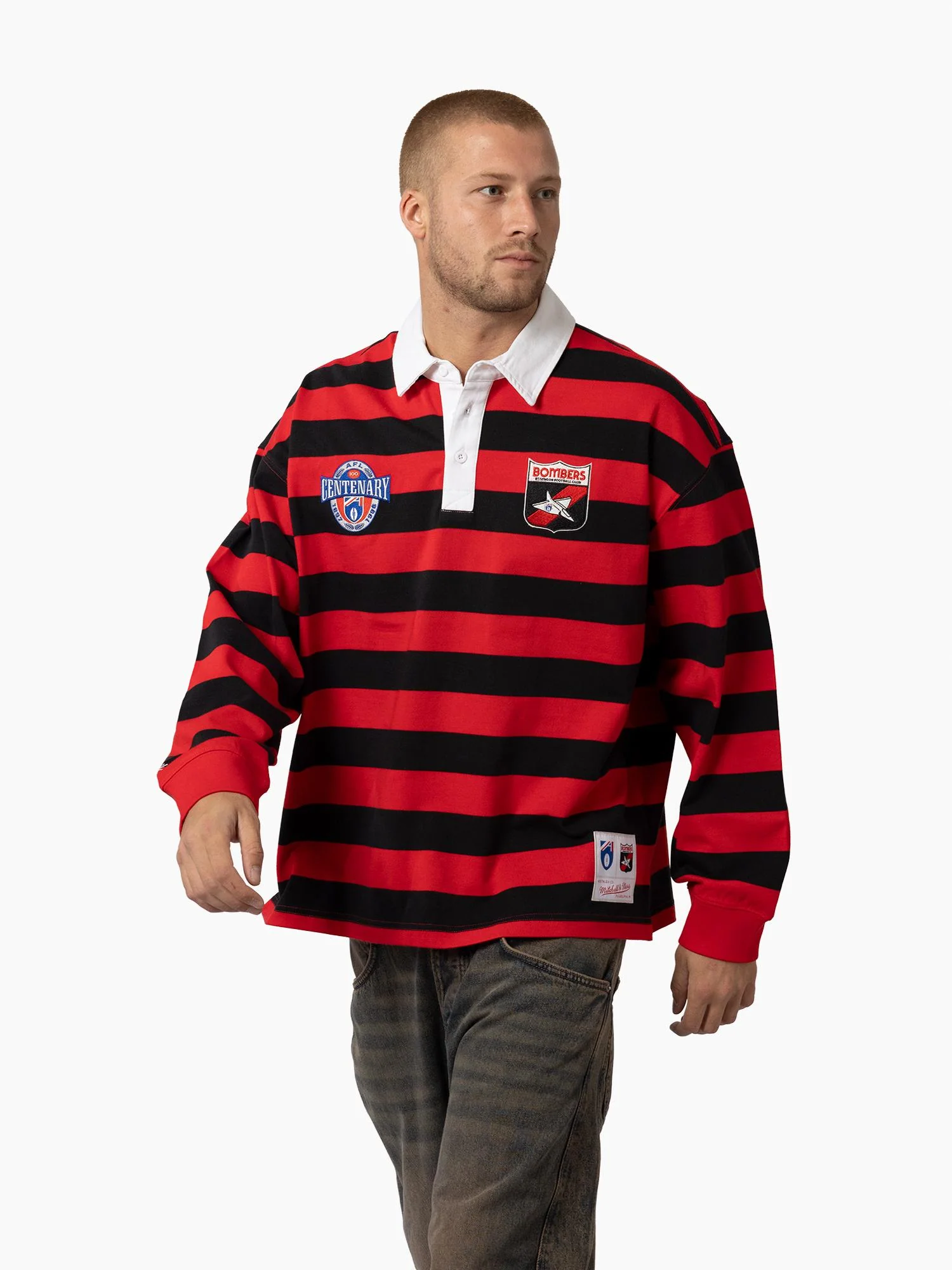 Essendon Bombers 1996 Centenary Rugby Polo - Image 4