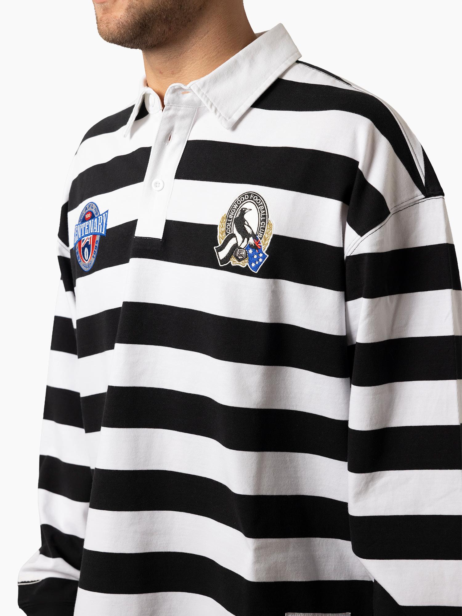 Collingwood Magpies 1996 Centenary Rugby Polo - Image 3