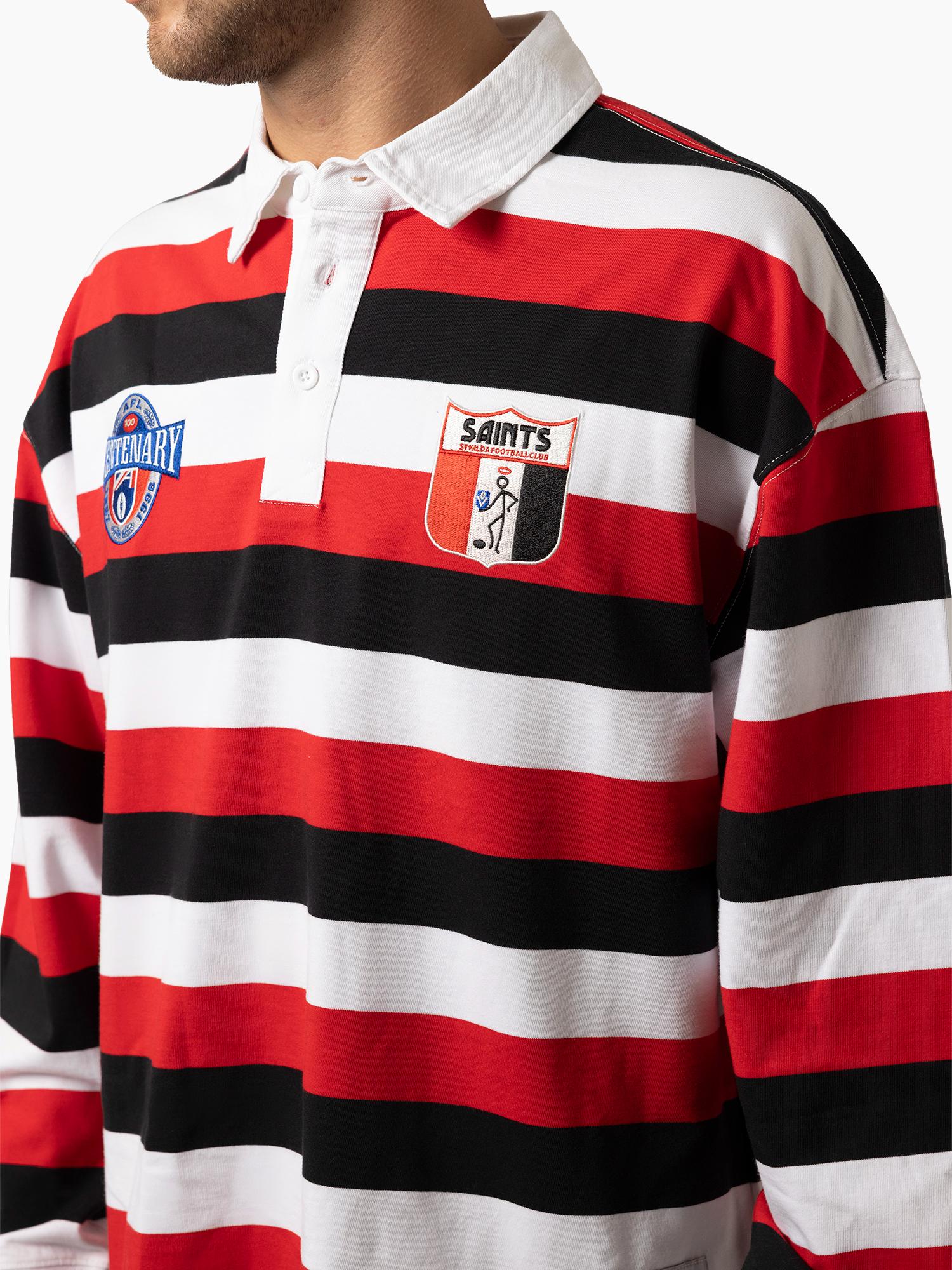 St Kilda Saints 1996 Centenary Rugby Polo - Image 3
