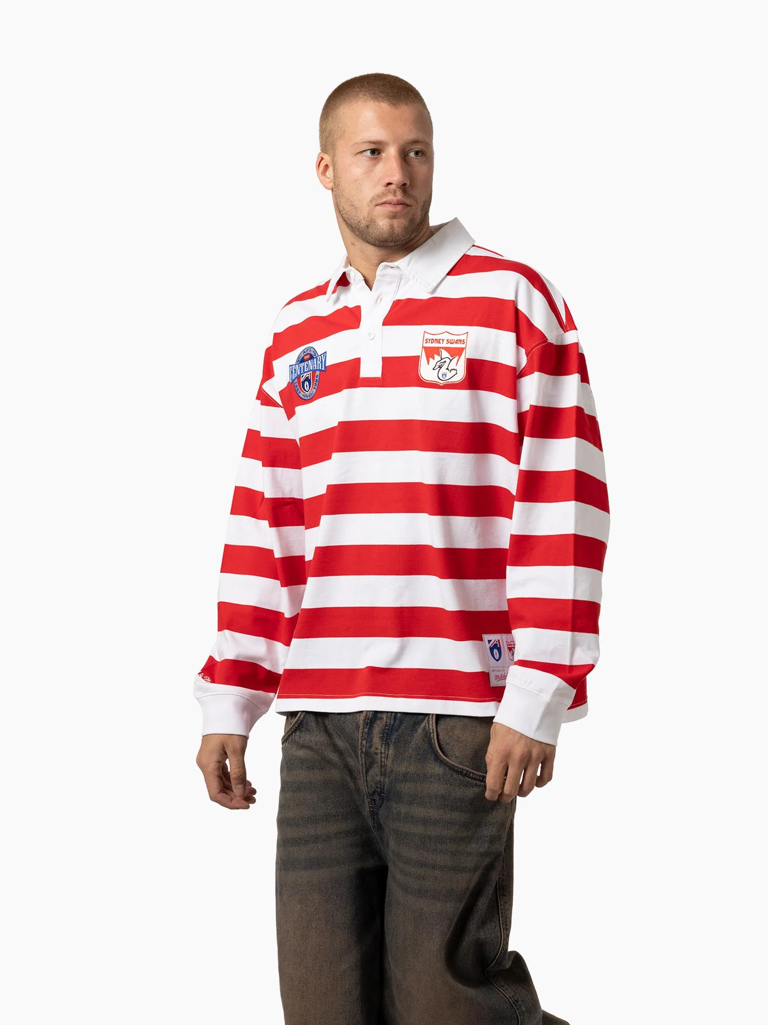 Sydney Swans 1996 Centenary Rugby Polo - Image 4