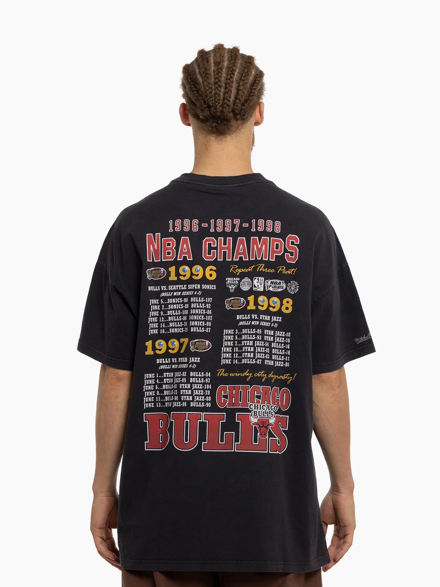 Chicago Bulls Champions History Tee - Image 2