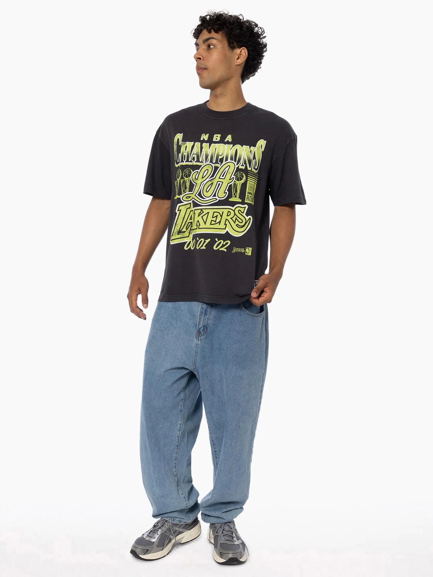 L.A Lakers Championship Neon Tee - Image 3