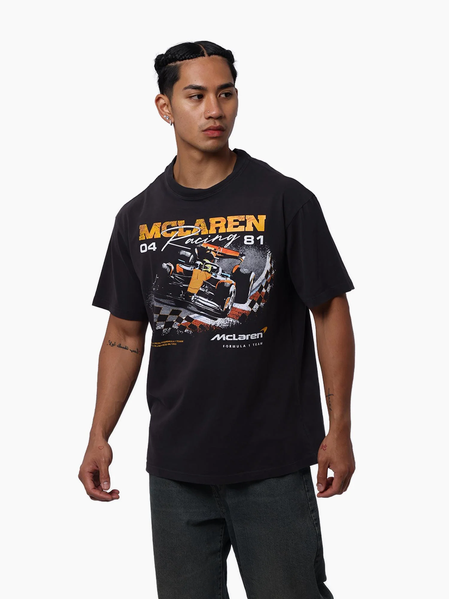 McLaren Checkered Vintage Tee - Image 3