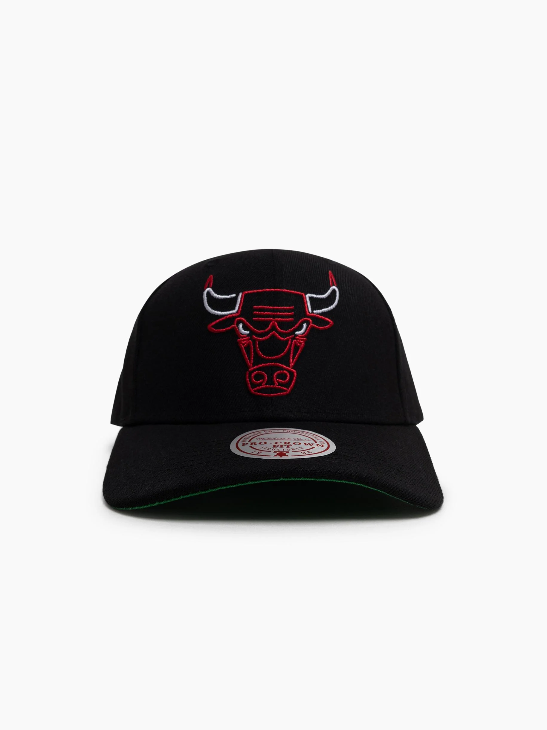 Chicago Bulls Neon Logo Pro Crown Snapback