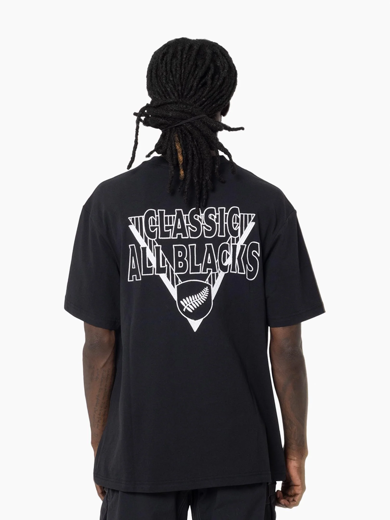 Classic All Blacks Silver Fern Tee - Image 3