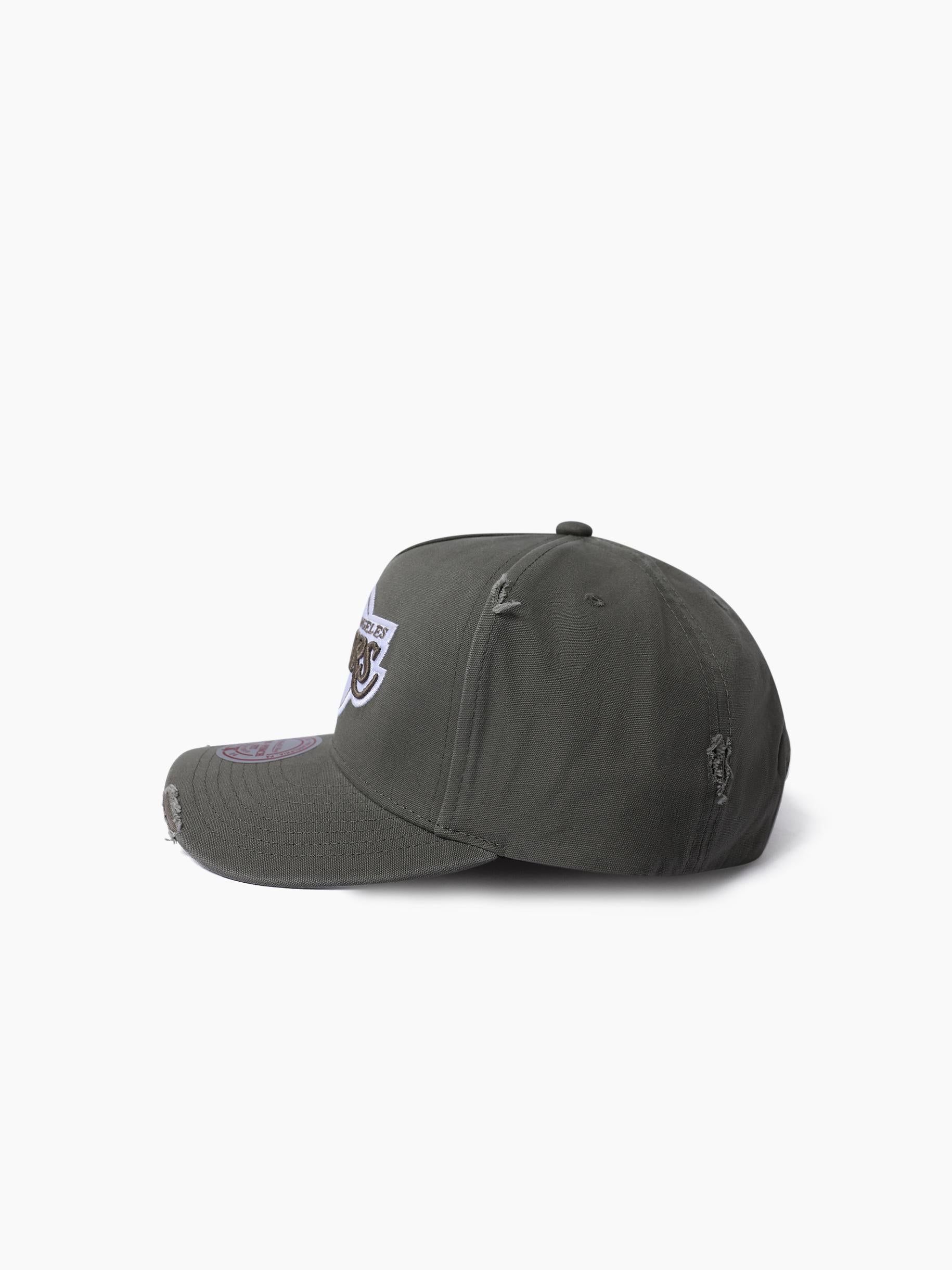 L.A Lakers Damaged Pro Pinch Snapback - Image 3